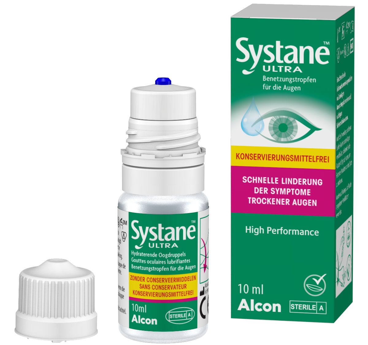 Systane ULTRA Augentropfen konservierungsmittelfrei (10 ml) Systane ULTRA Augentropfen konservierungsmittelfrei (10 ml)