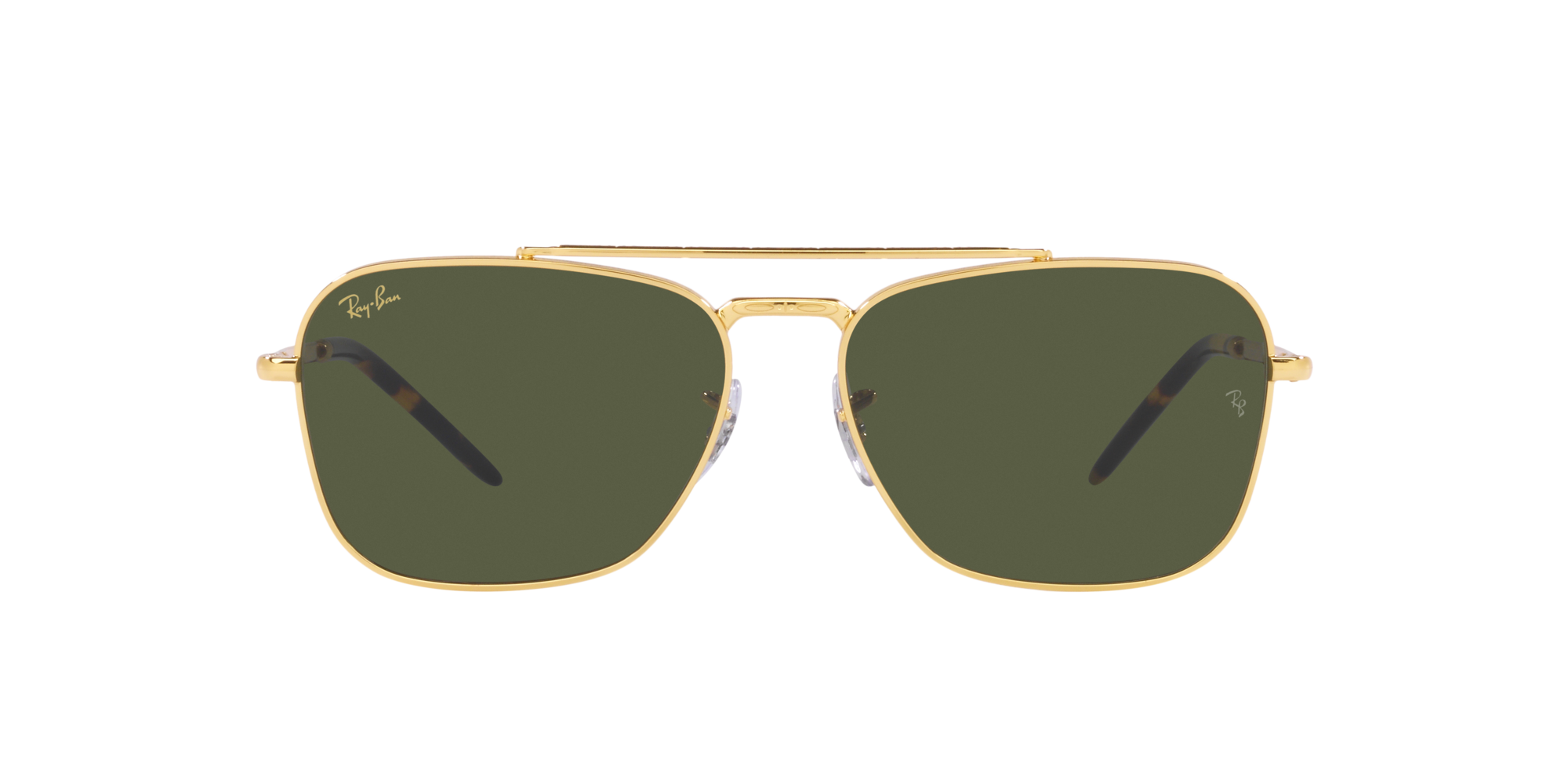 New Caravan Ray Ban Sonnenbrille in Gold RB3636 919631 58