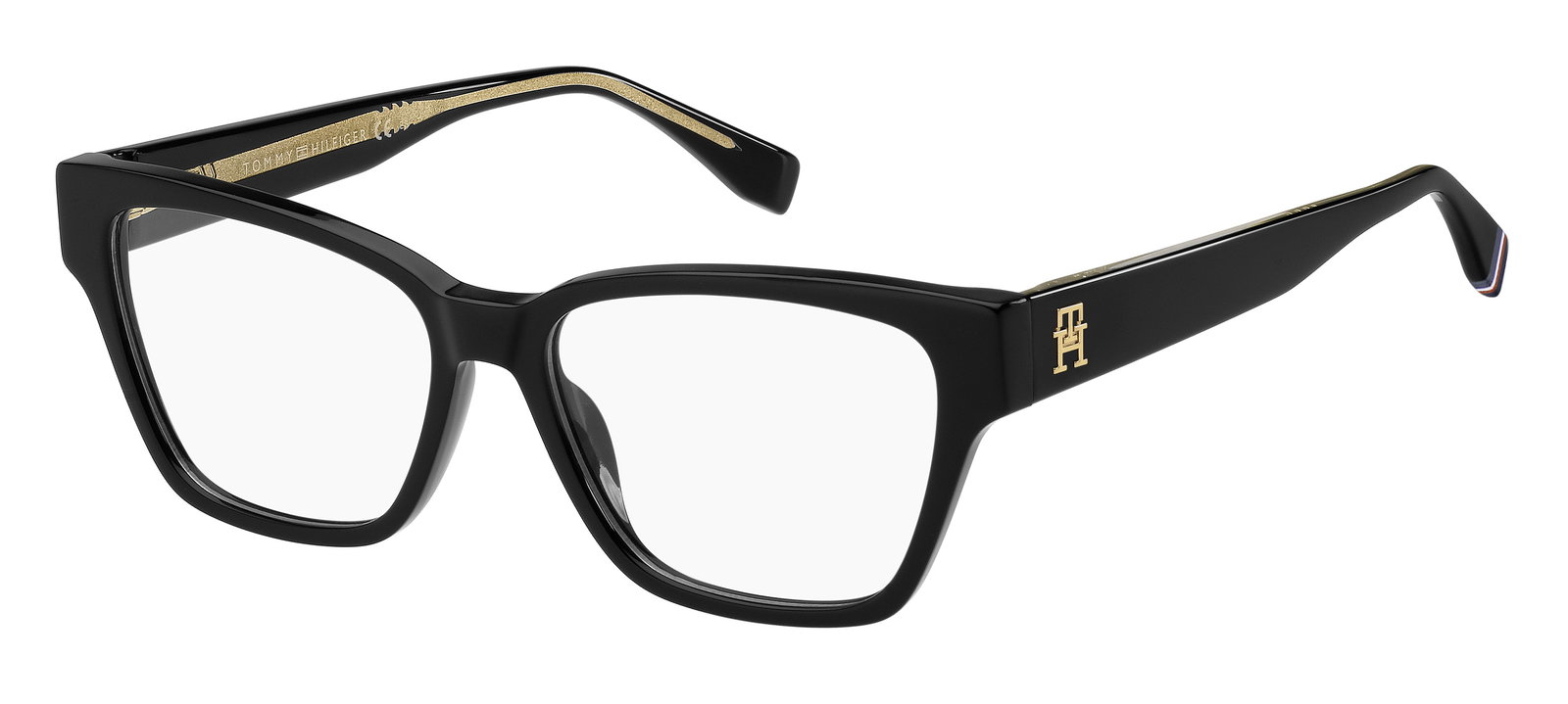 Tommy Hilfiger TH2000 807 – Schwarze Butterfly Damenbrille