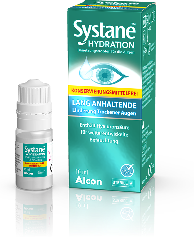 Systane Hydration Augentropfen konservierungsmittelfrei (10 ml) 
