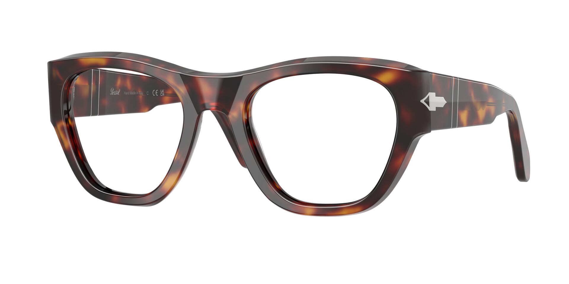 Beliebte Persol Brillen bei Eyebar bestellen. Das Bild zeigt die Persol Fassung PO0054V 24 leicht seitlich.