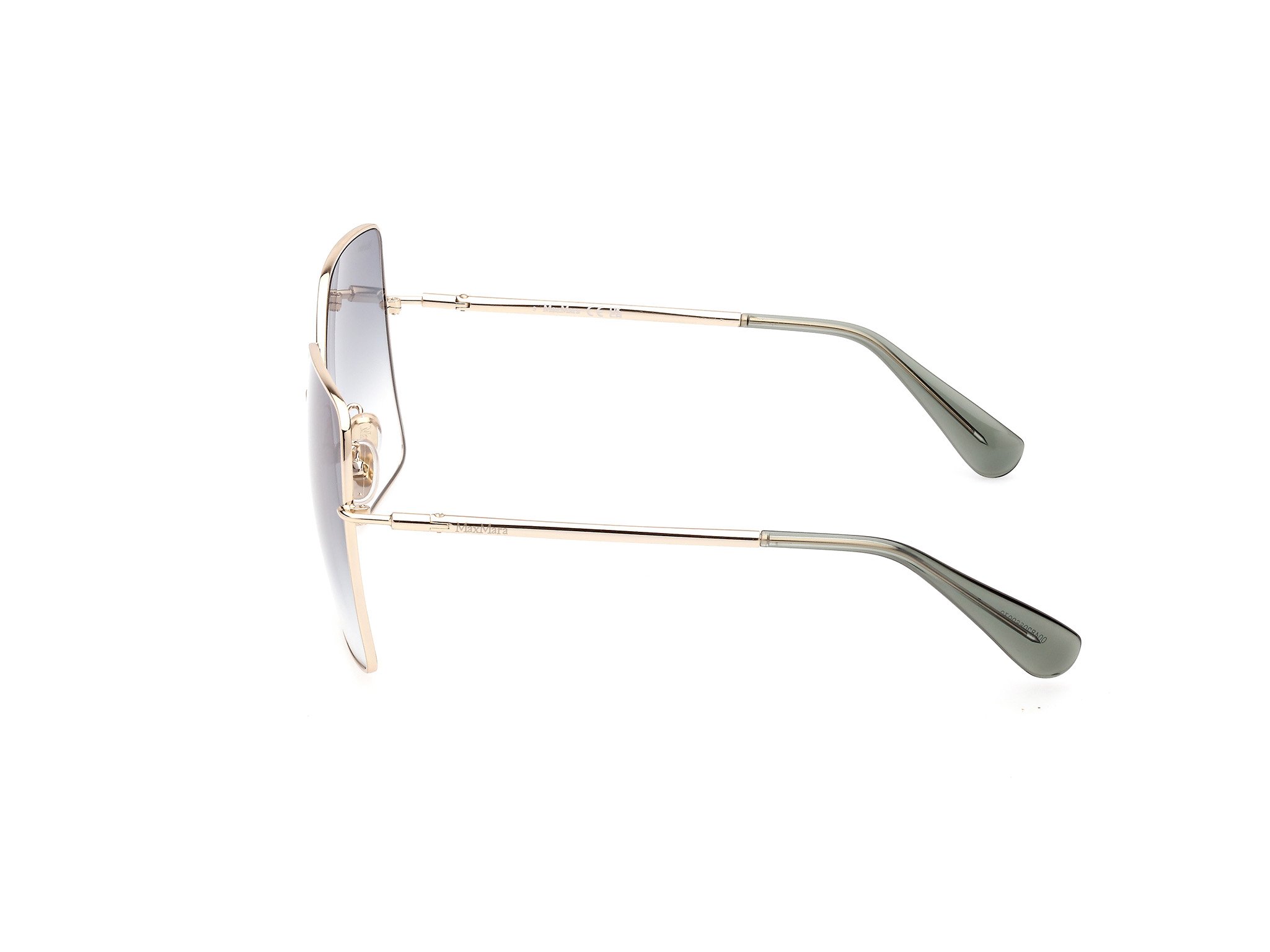 Das Bild zeigt die Sonnenbrille MM0062-H 32P von der Marke Max Mara in Blassgold