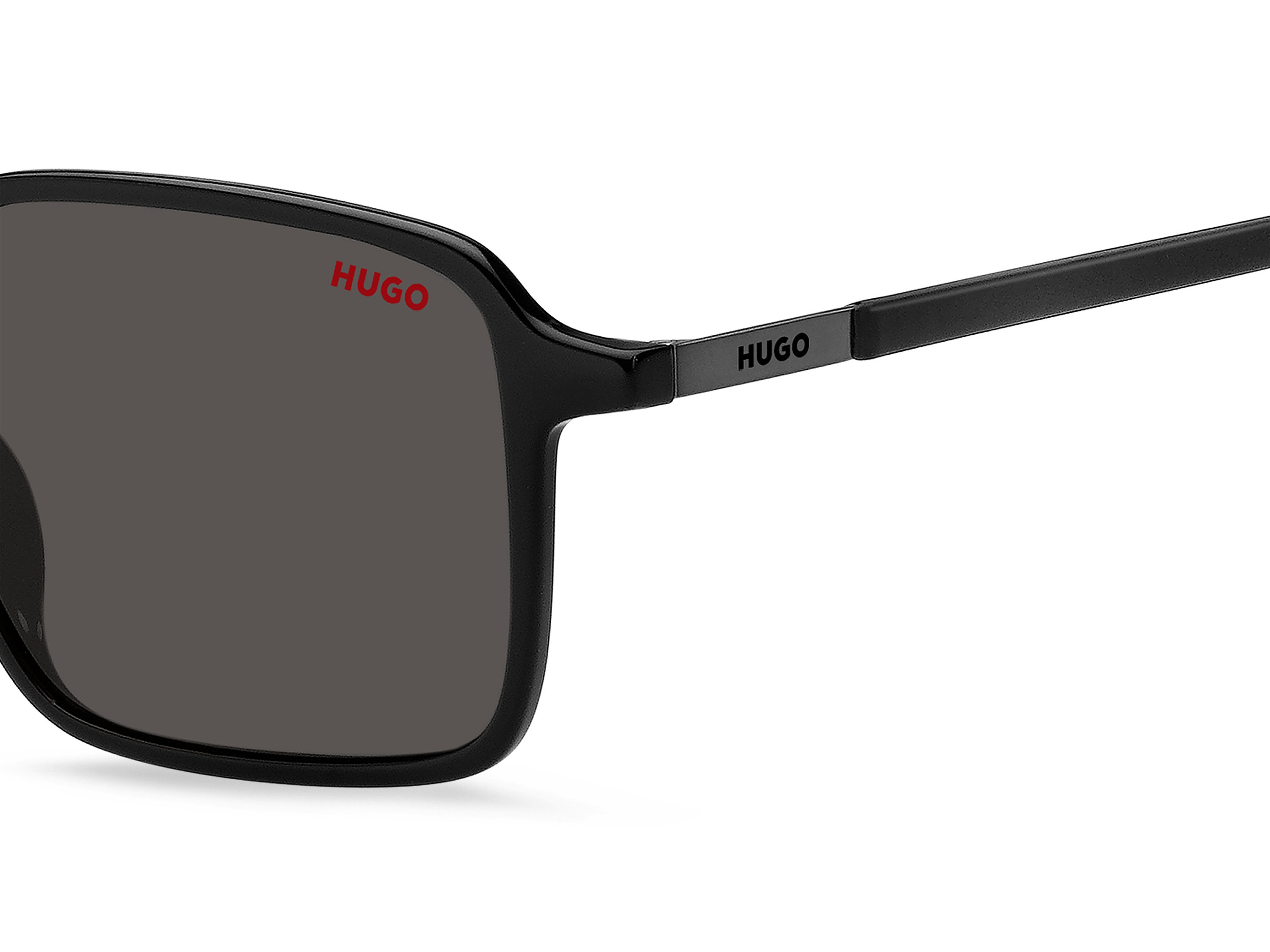 Das Bild zeigt die Sonnenbrille HG1228/S 807 von der Marke Hugo in schwarz.
