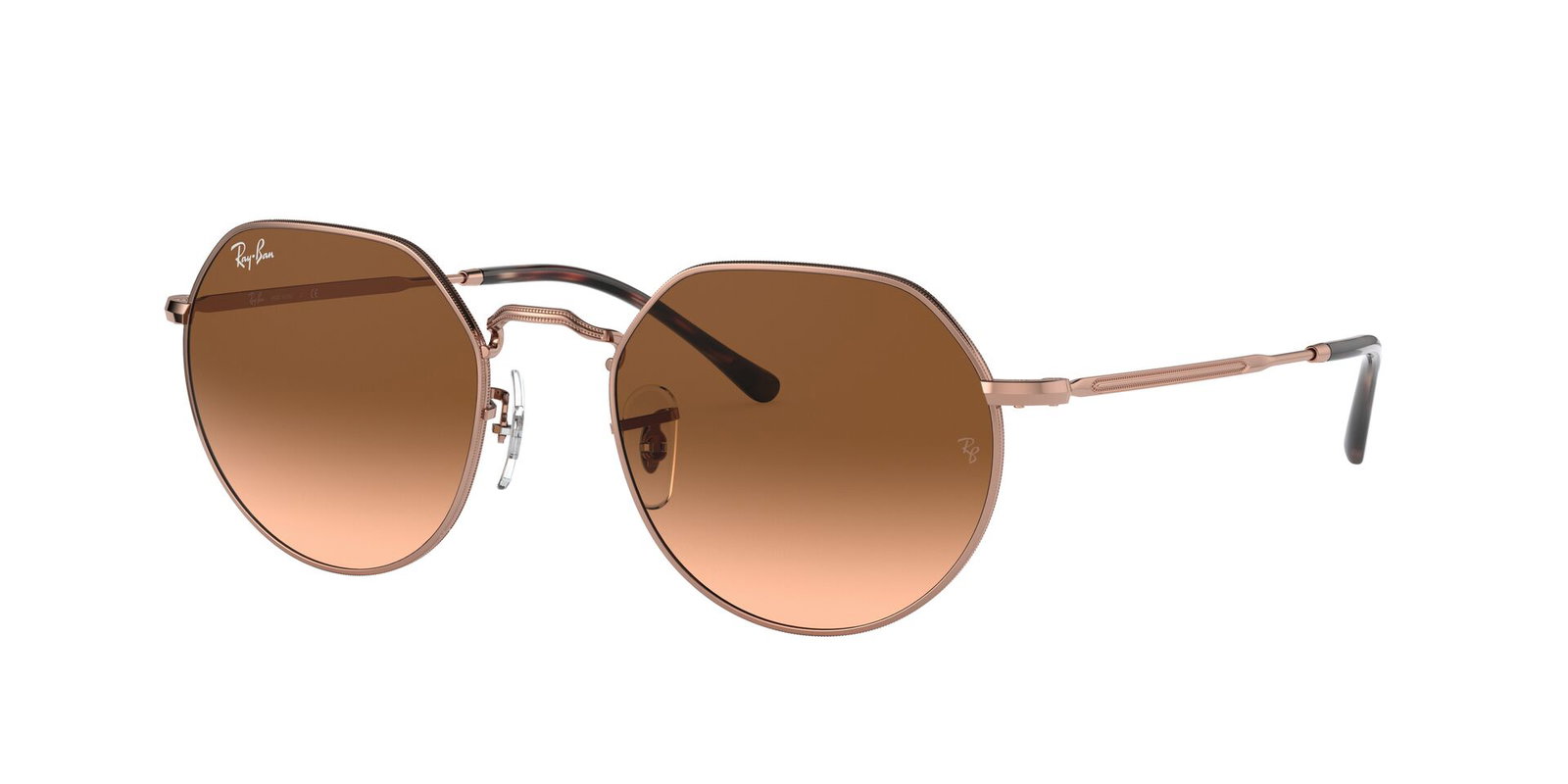Ray Ban Sonnenbrille RB3565 Jack in Kupfer