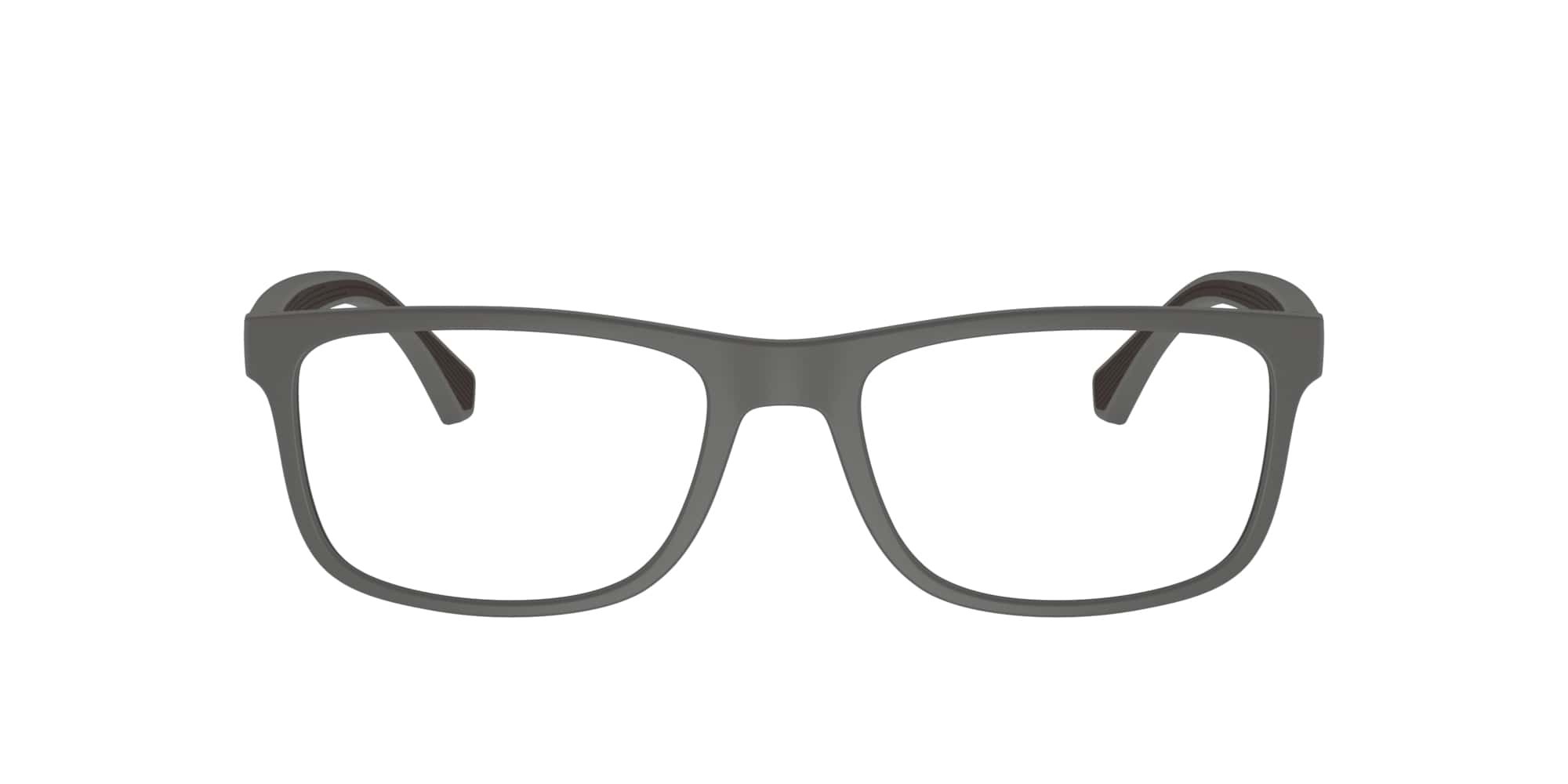 Emporio Armani Brille für Herren in grau matt EA3147 5126 55