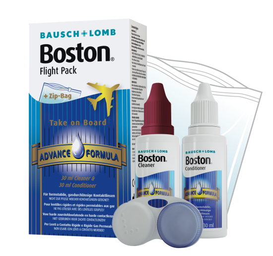 Boston Advance Flight Pack, Bausch & Lomb (30 ml + 30ml)