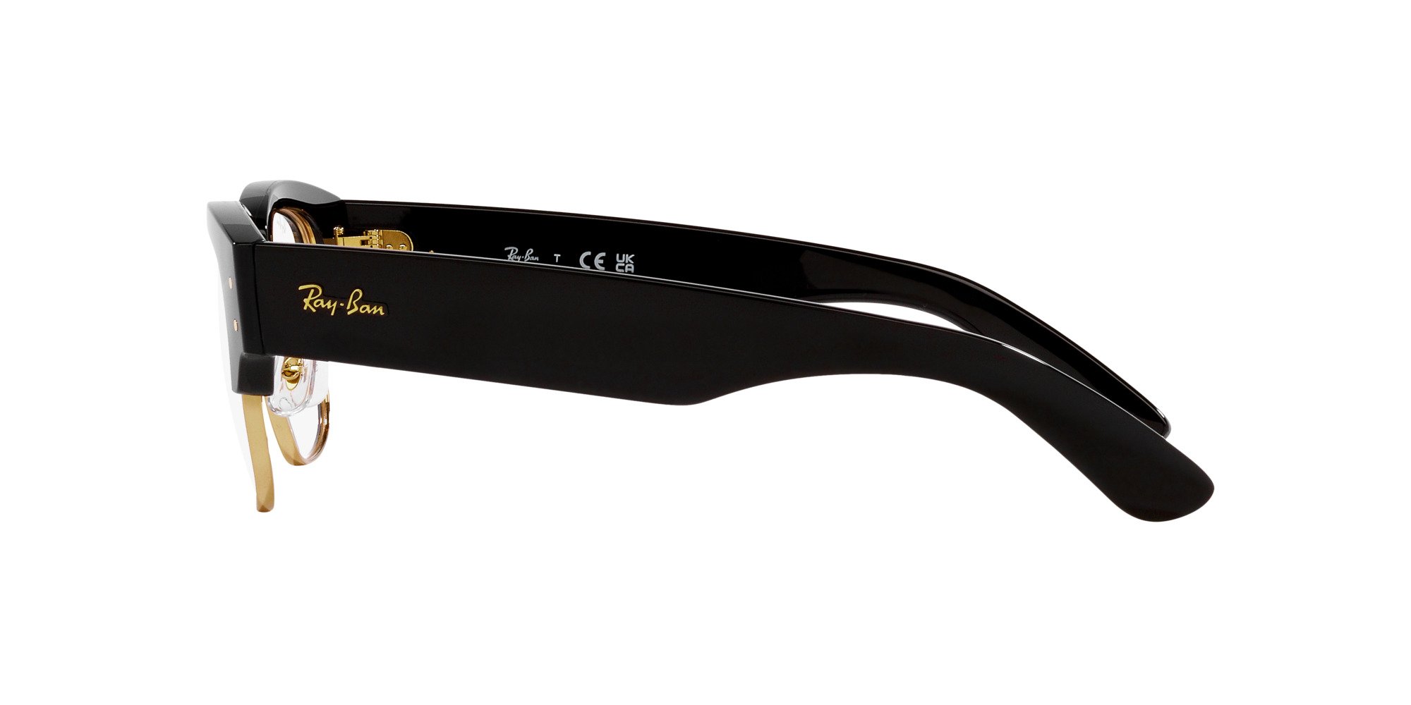 Das Bild zeigt die Korrektionsbrille RX0316V 2000 von der Marke Ray Ban in schwarz.
