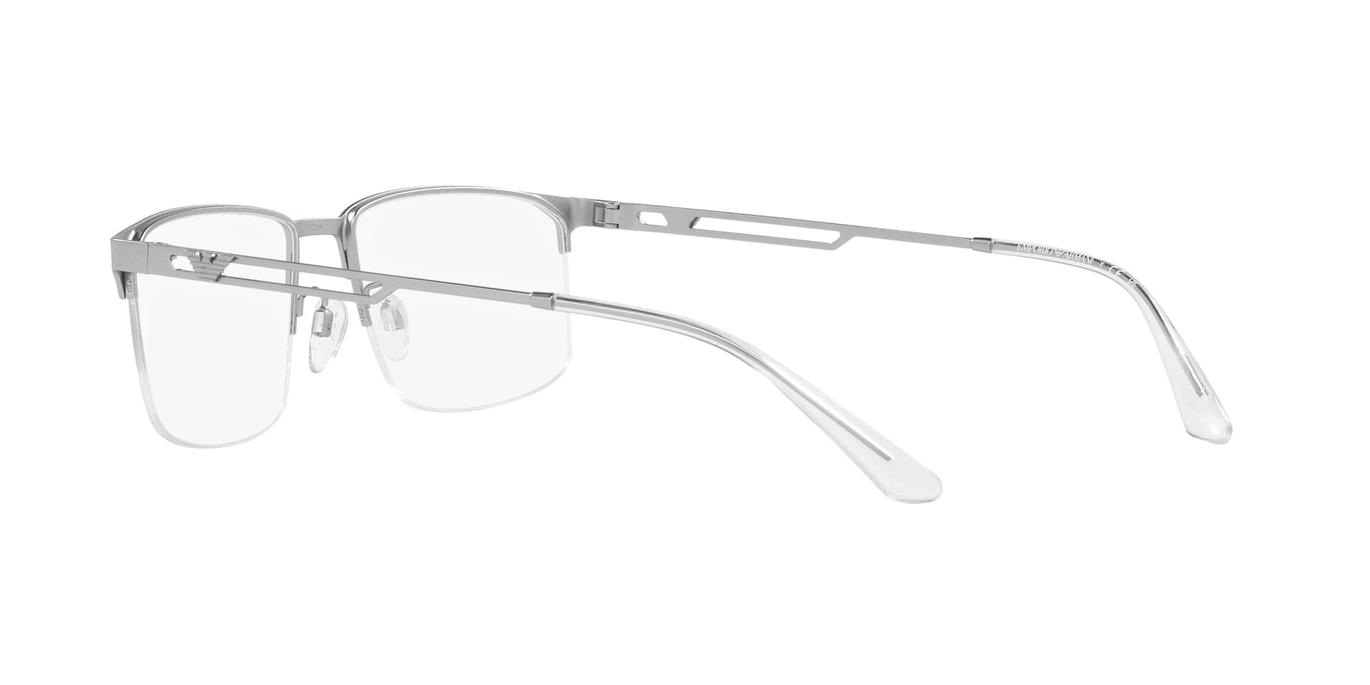 Das Bild zeigt die Korrektionsbrille EA1143 3045 von der Marke Emporio Armani in Silber.