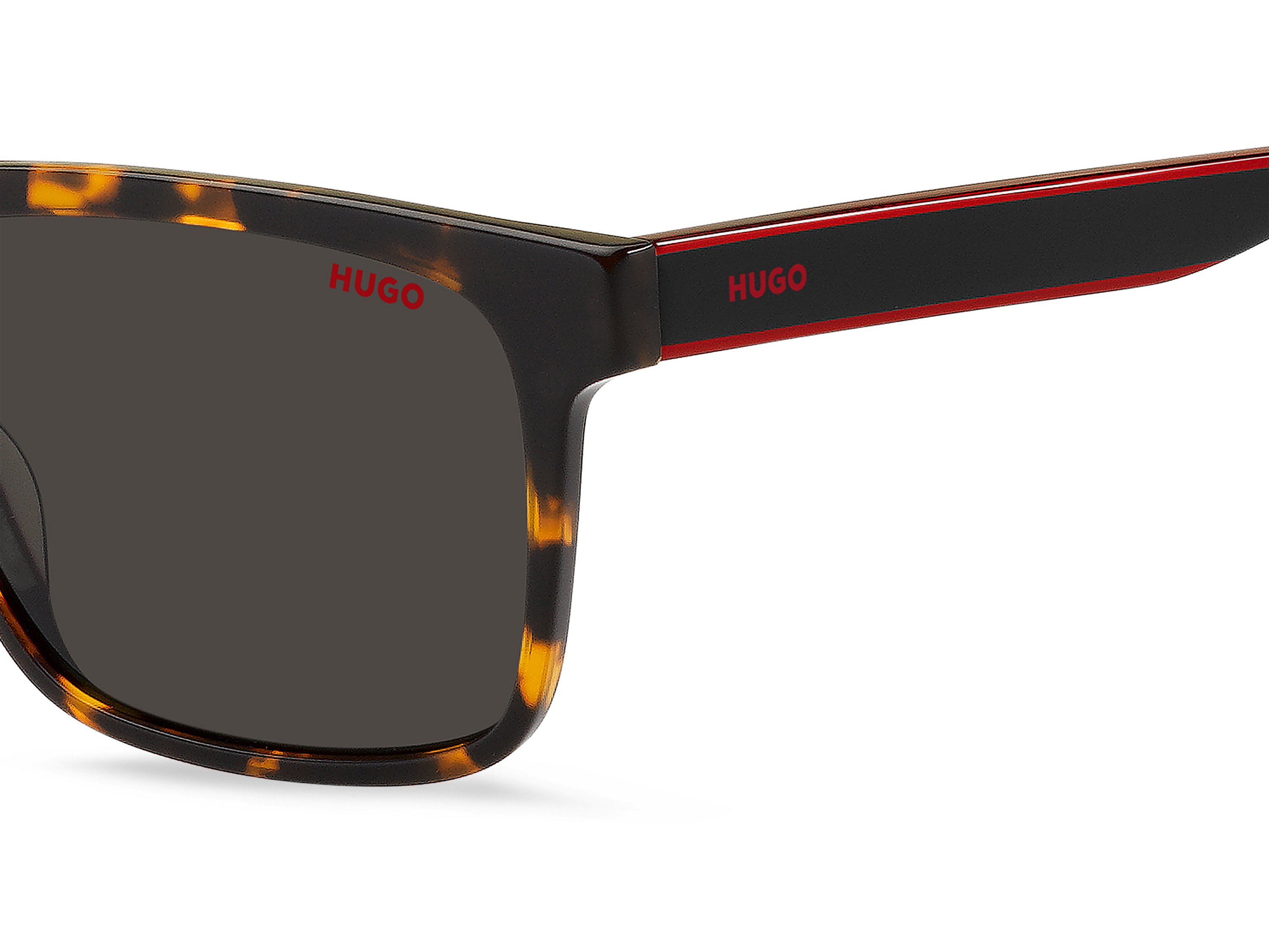 Das Bild zeigt die Sonnenbrille HG1242/S O63 von der Marke Hugo in havanna.