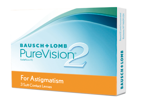 Pure Vision 2 HD for Astigmatism, Bausch & Lomb (3 Stk.)