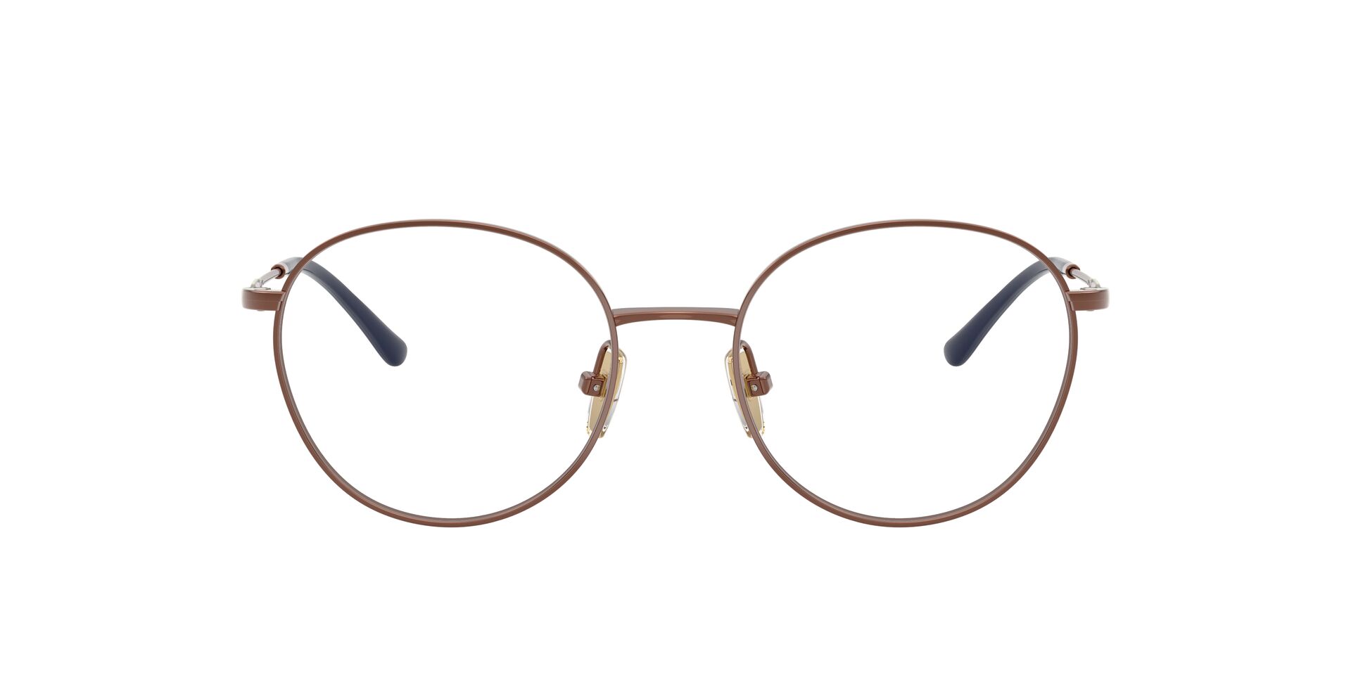 Das Bild zeigt die Korrektionsbrille 4280 von der Marke Vogue in der Farbe Schwarz Gold.