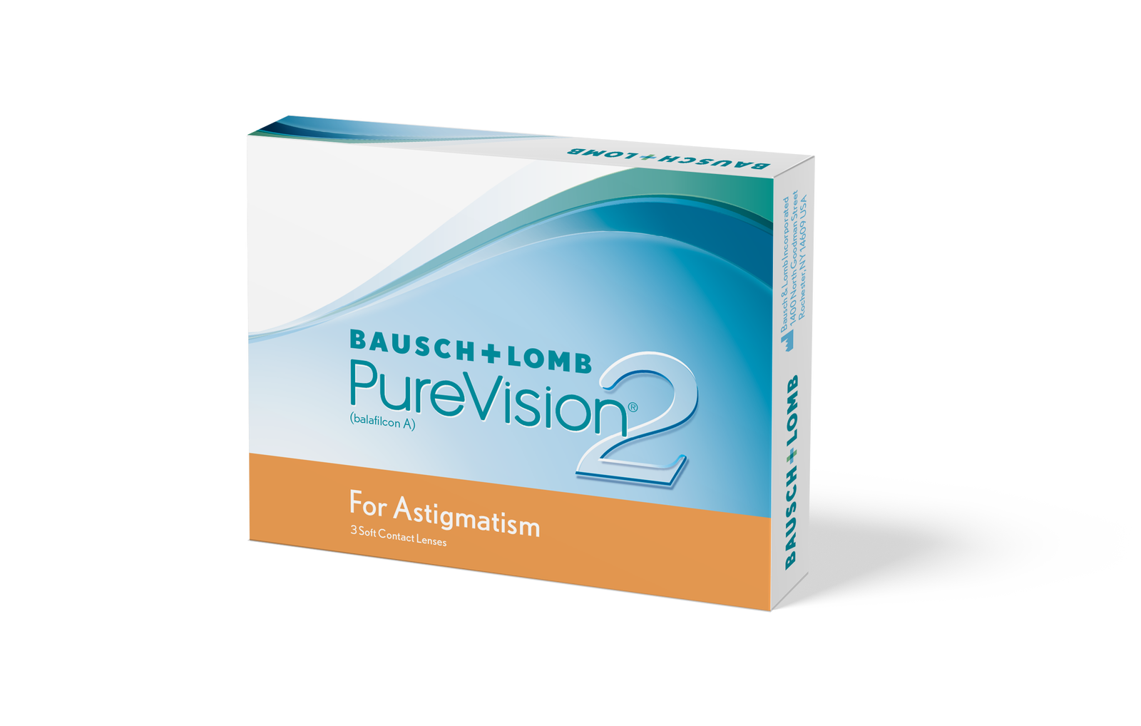 Pure Vision 2 HD for Astigmatism Bausch & Lomb 3 Stk