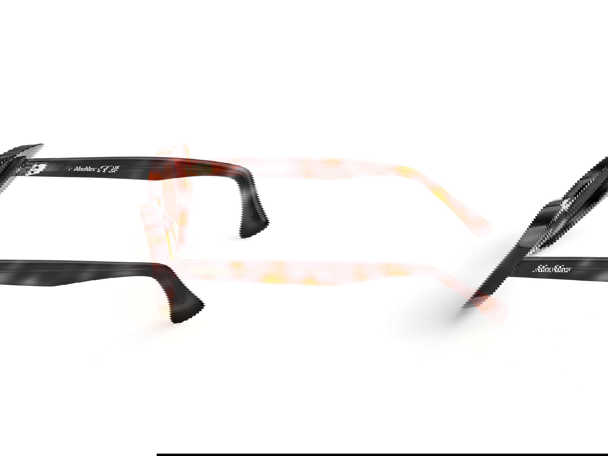 Das Bild zeigt die Sonnenbrille MM0161 von der Marke Max Mara in Havanna.
