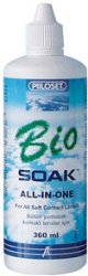 Bio Soak Piloset Kontaktlinsenpflege 360 ml