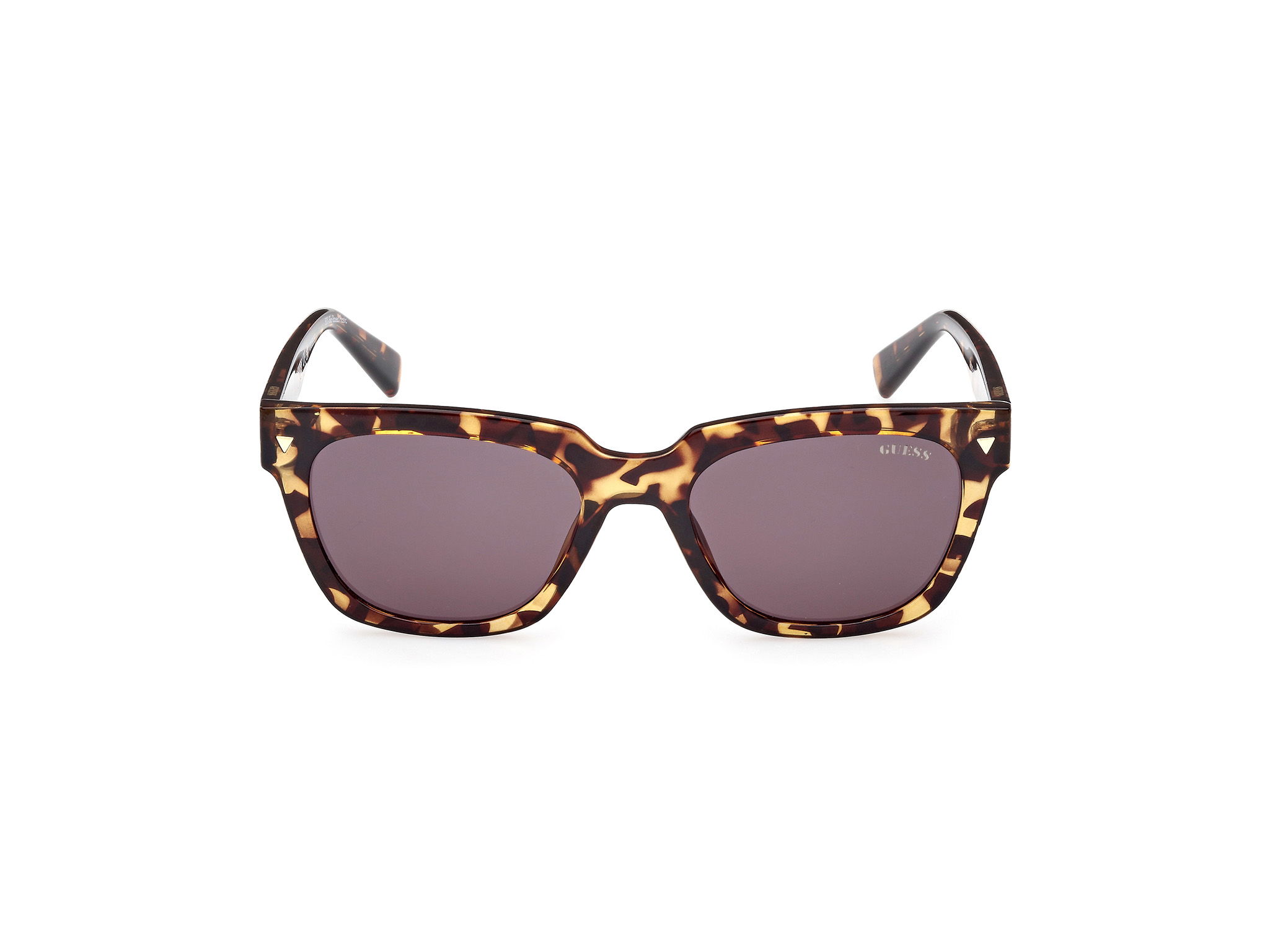 Das Bild zeigt die Sonnenbrille GU8265 52A von der Marke Guess in Havanna