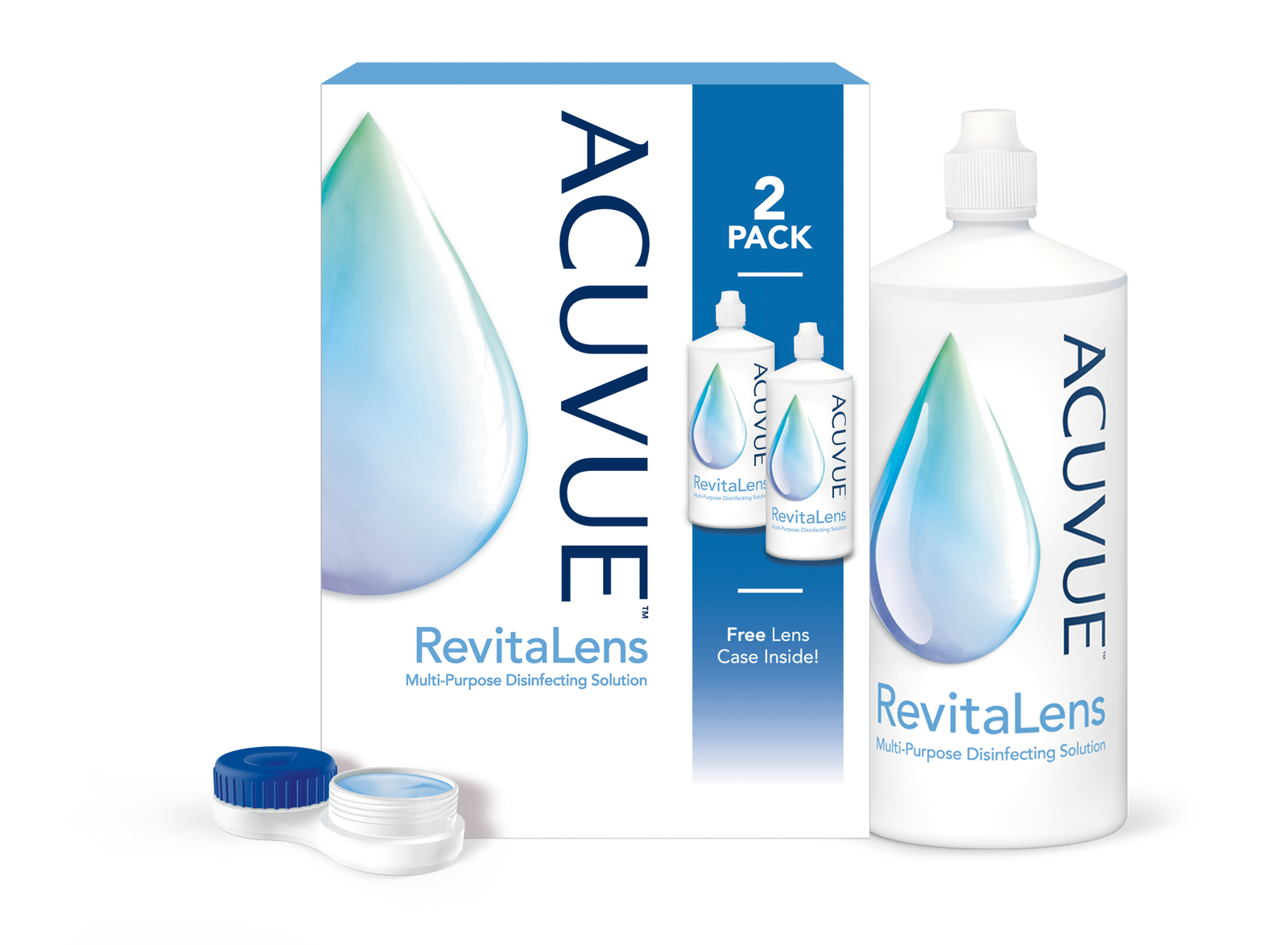 ACUVUE Revitalens Duo AMO Pflegemittel 2 x 300 ml