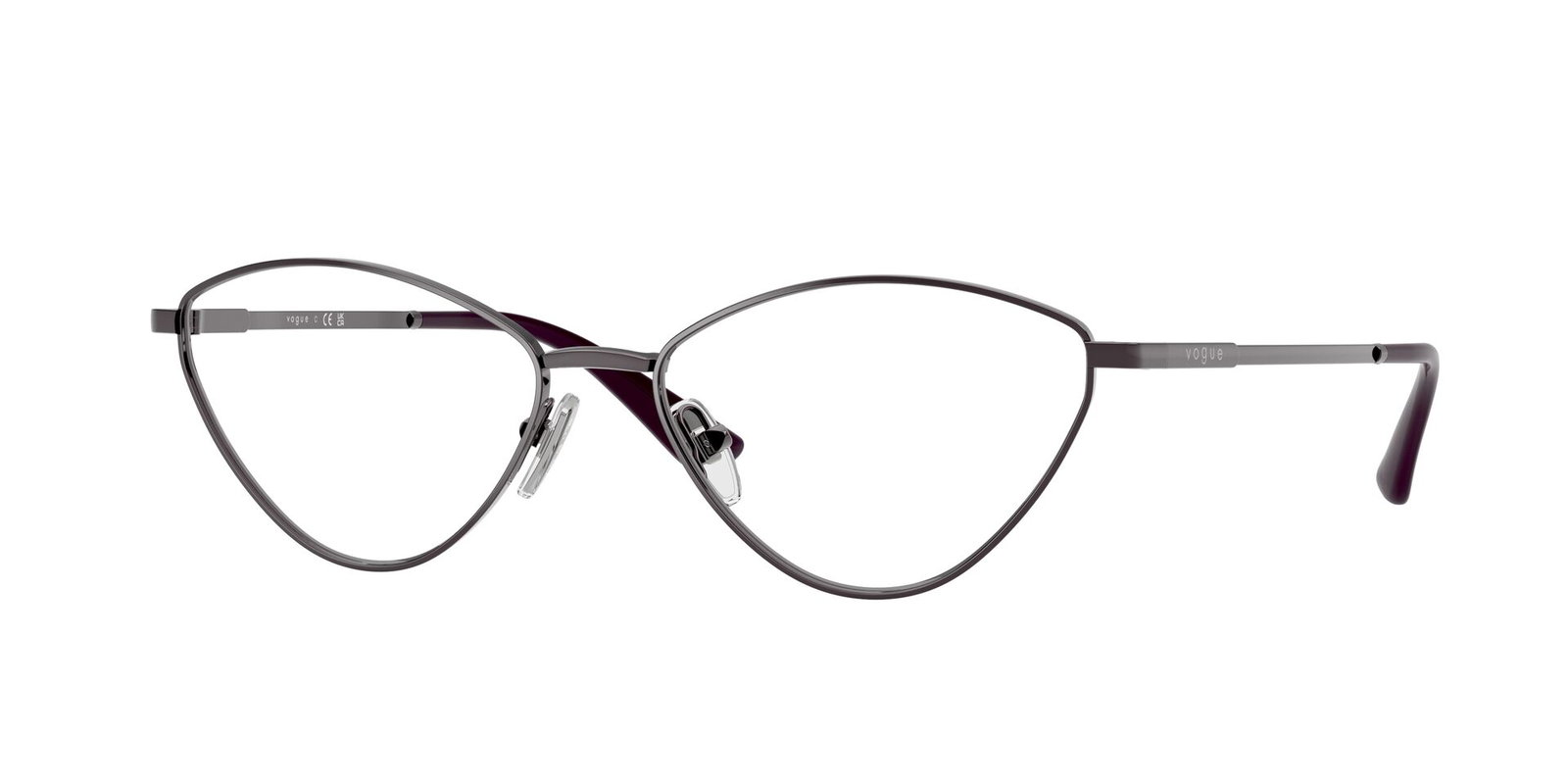 Das Bild zeigt die Korrektionsbrille 4325 von der Marke Vogue in Grün.