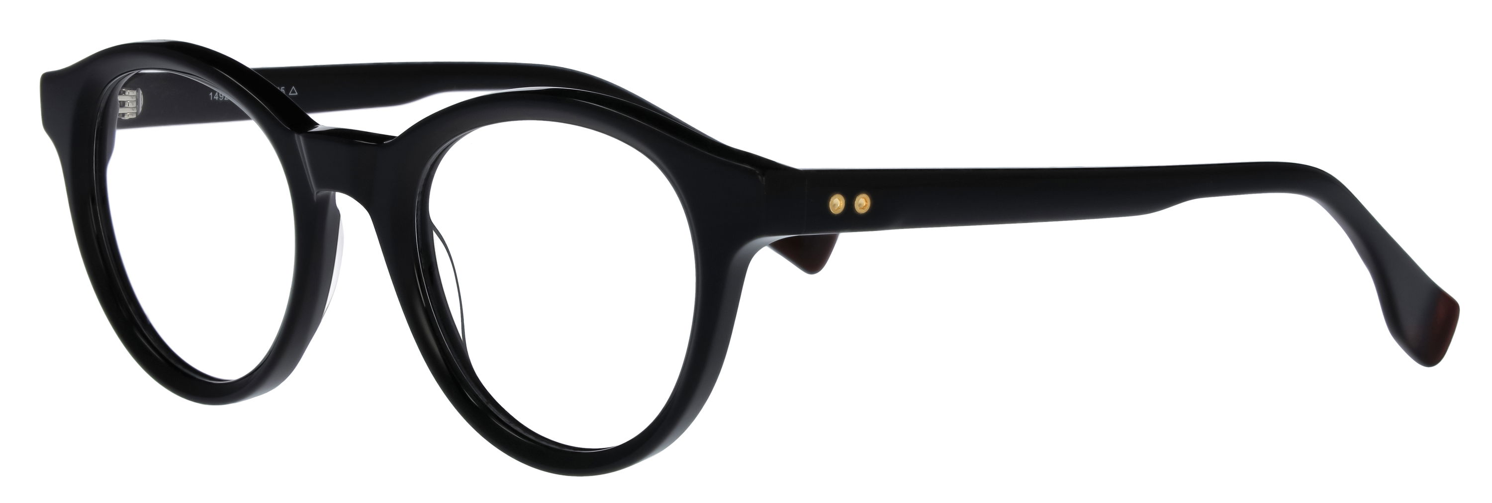 Auf diesem Bild sehen Sie eine Abele-Optik Brille 149211 in Schwarz.