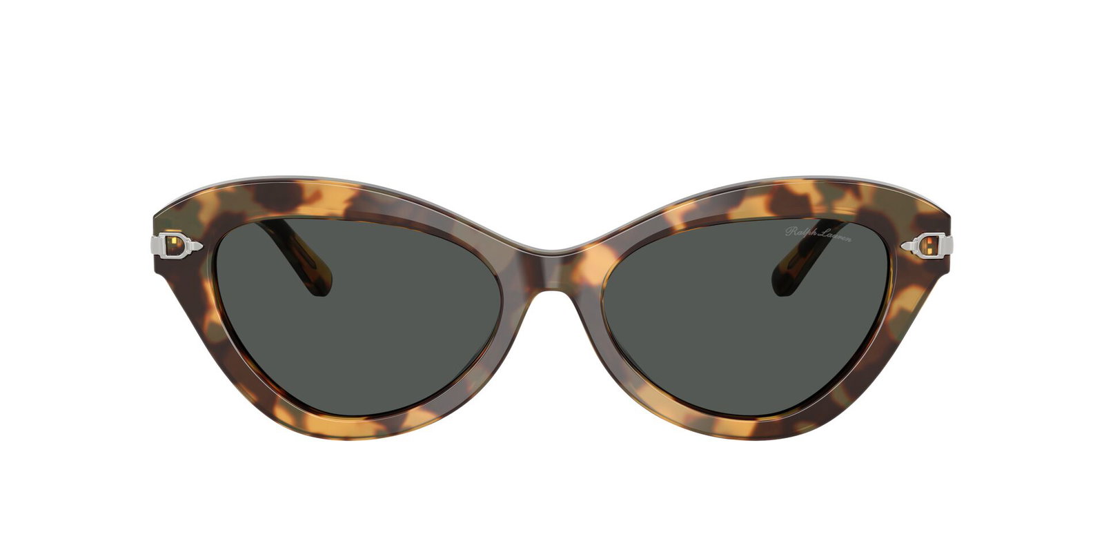 Das Bild zeigt die Ralph Lauren Sonnenbrille 8236U in Havana gefleckt von vorne.