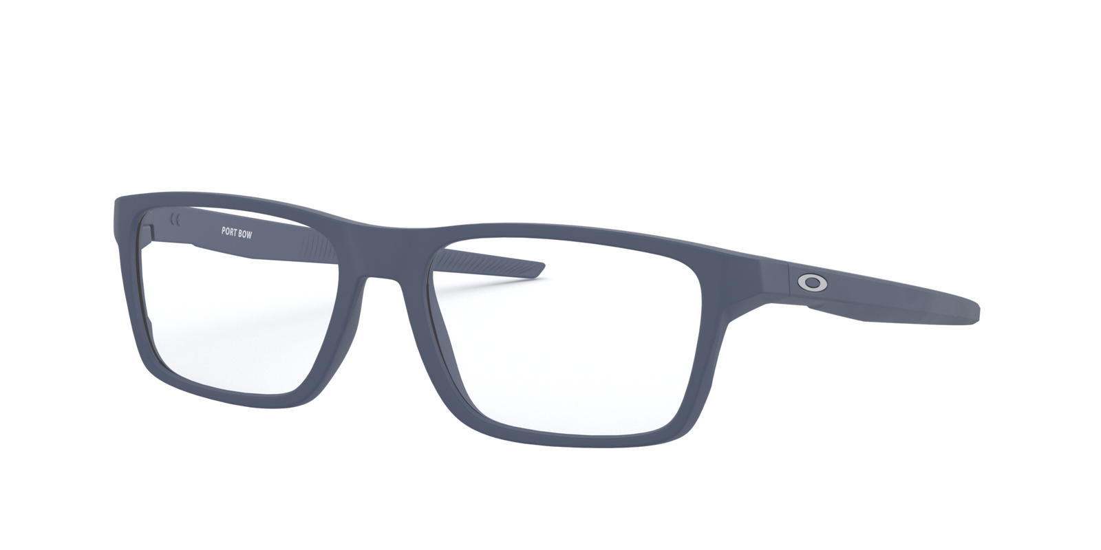 Oakley OX8164 816403 – Rechteckige blaue Kunststoffbrille breit