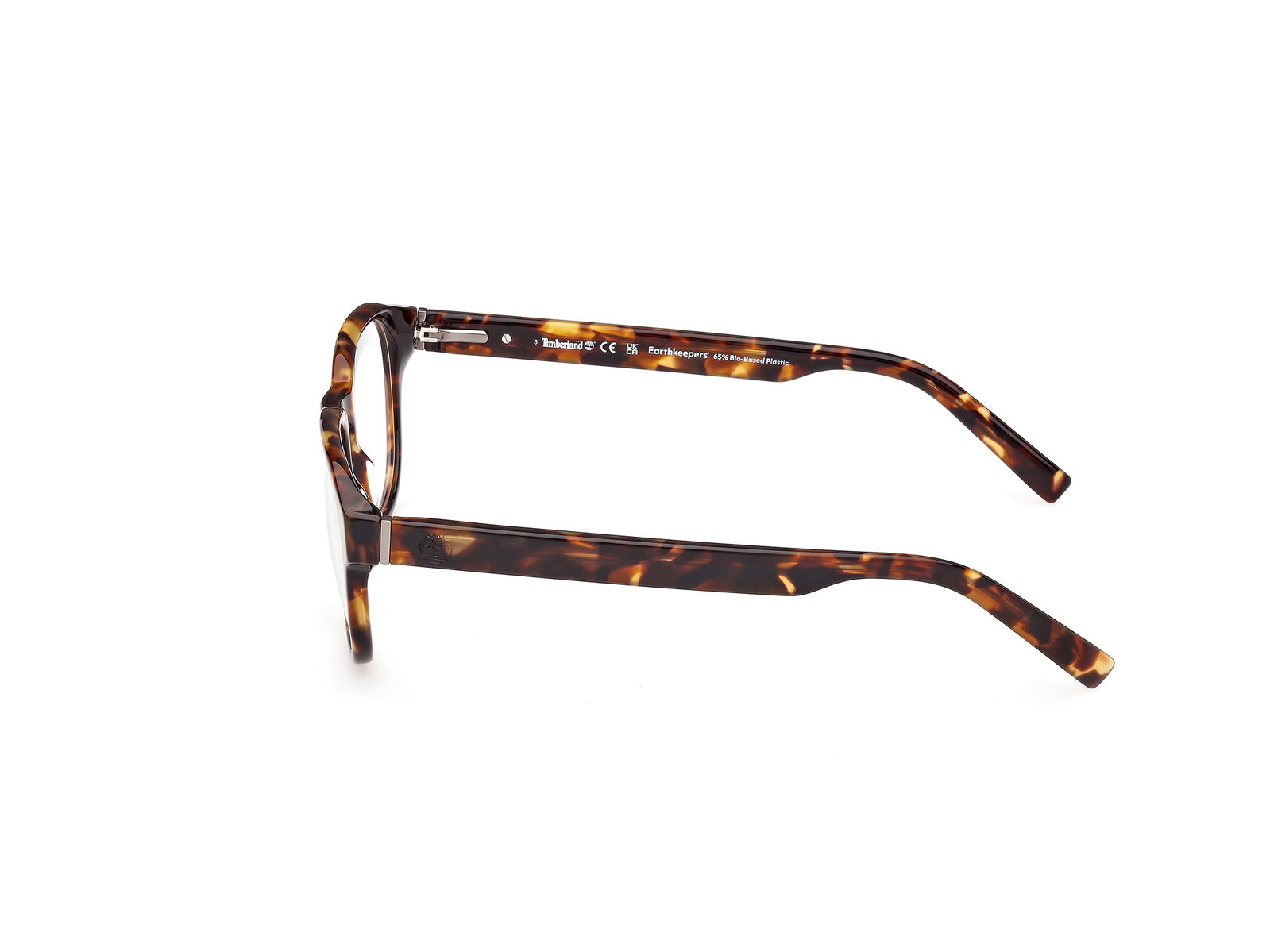 Das Bild zeigt die Korrektionsbrille TB50052 054 von der Marke Timberland in Hellbraun Havanna.
