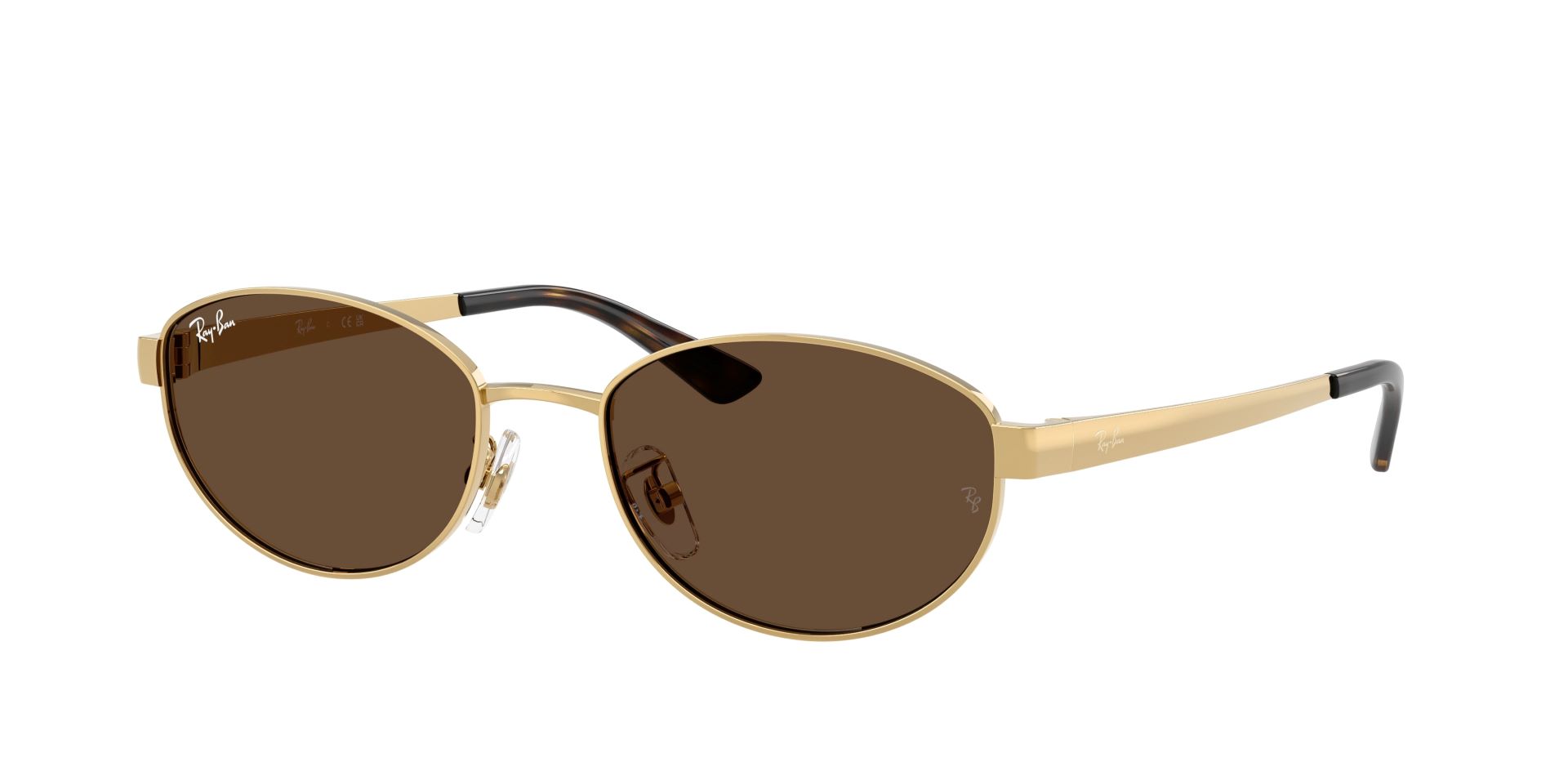 Ray Ban Sonnenbrille für Damen in Arista gold 0RB3774D 001/73 55