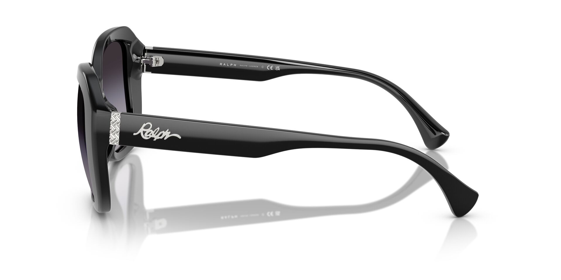 Das Bild zeigt die Bügel der Ralph Sonnenbrille RA5321U 50018G.