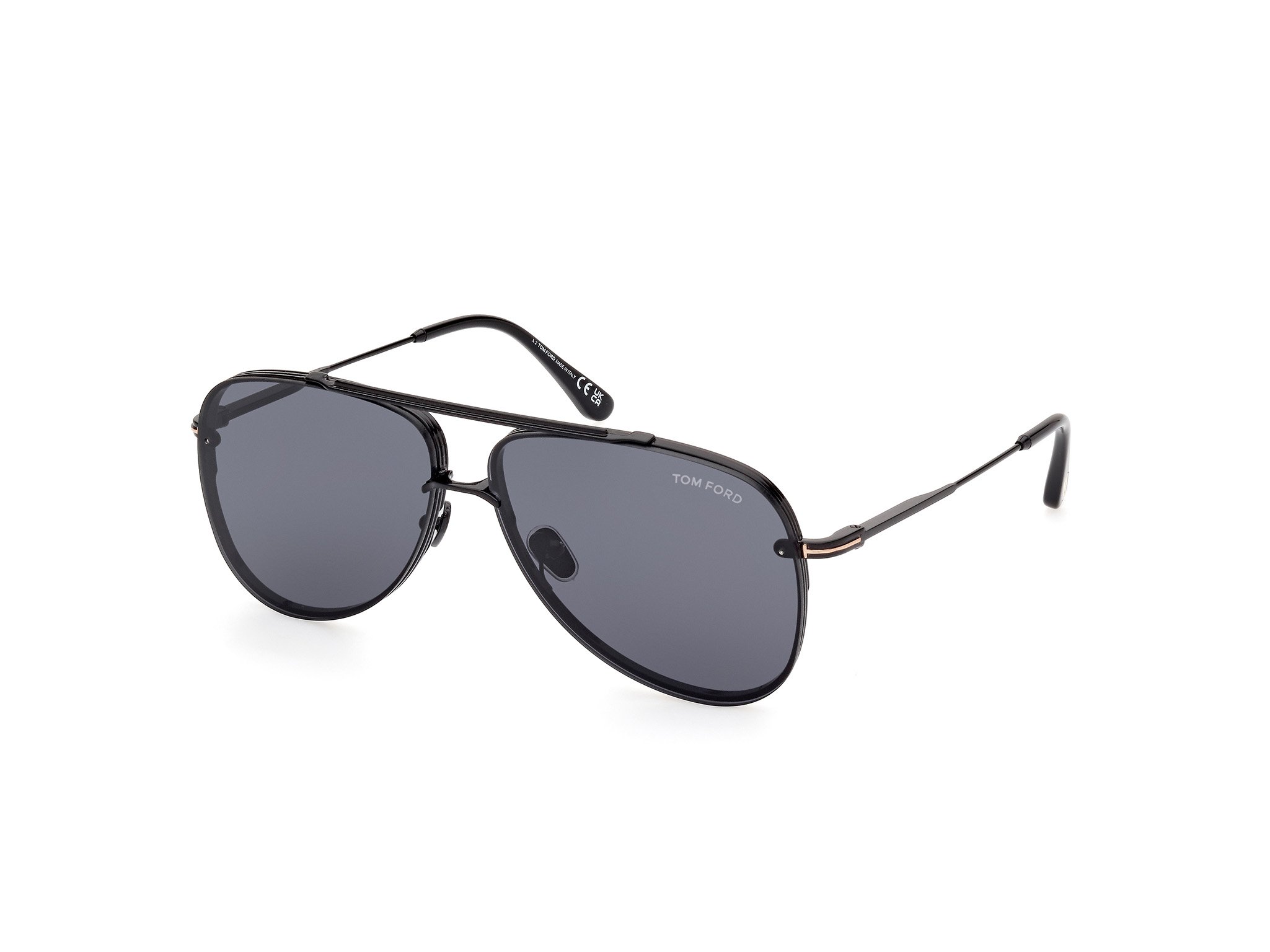 Tom Ford Sonnenbrille für Herren LEON FT1071 01A schwarz