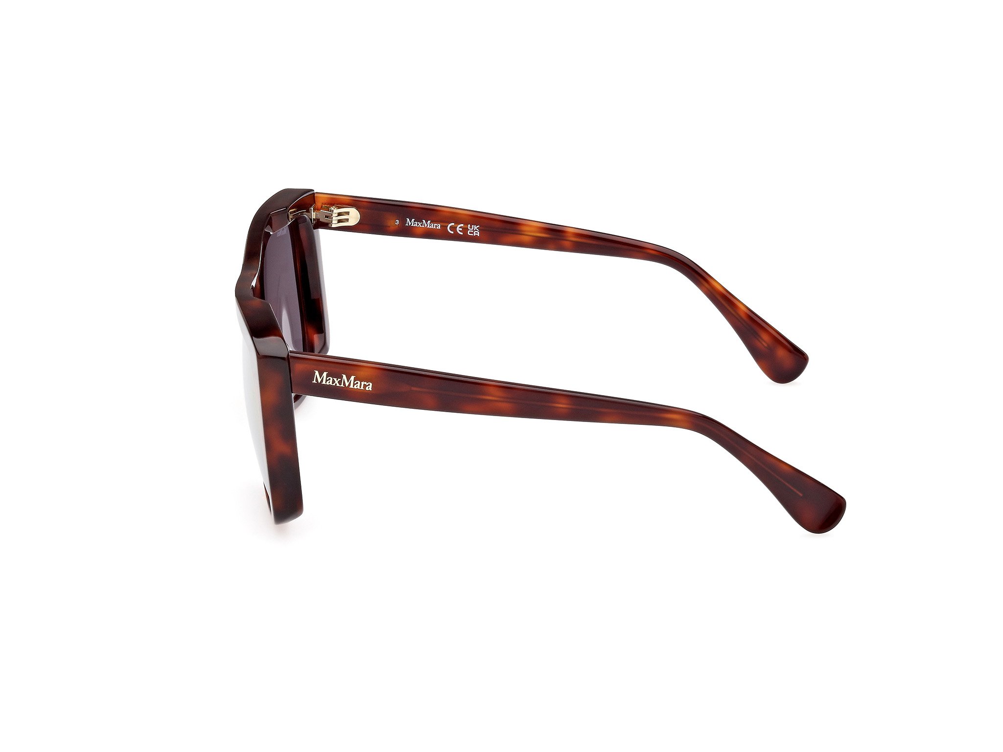 Das Bild zeigt die Sonnenbrille MM0066 52L von der Marke Max Mara in Havanna.