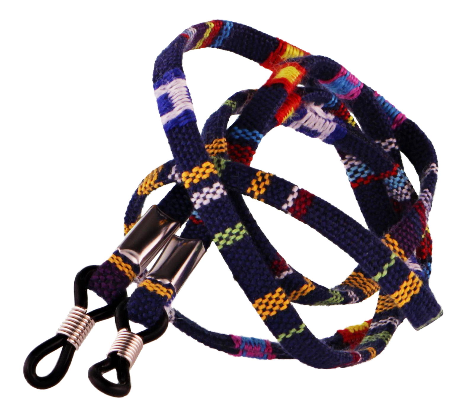 Eyebar – Brillenband blau-gemustert