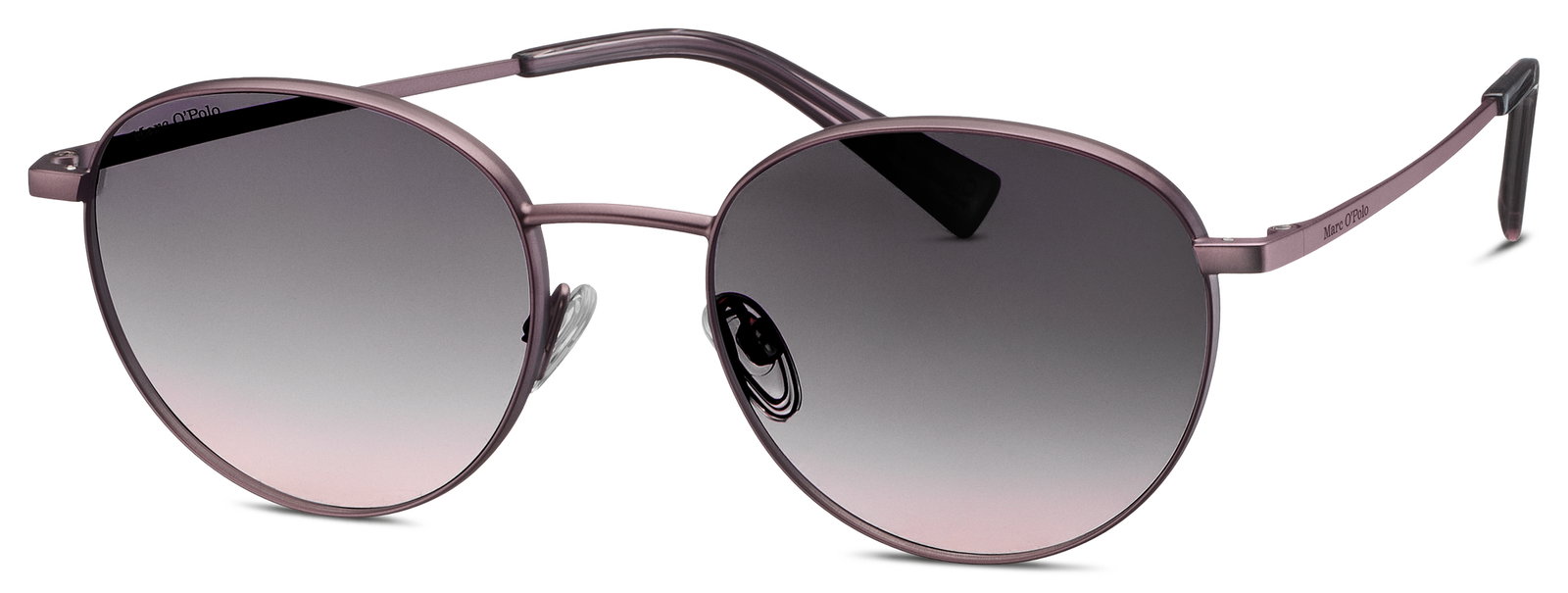 MARC O'POLO 505123 – Runde Damen Sonnenbrille Violett Metall