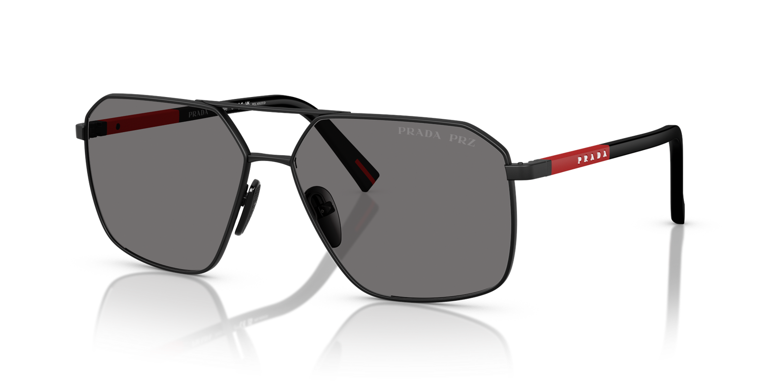 Prada Sonnenbrille für Herren 0PS A50S in Schwarz