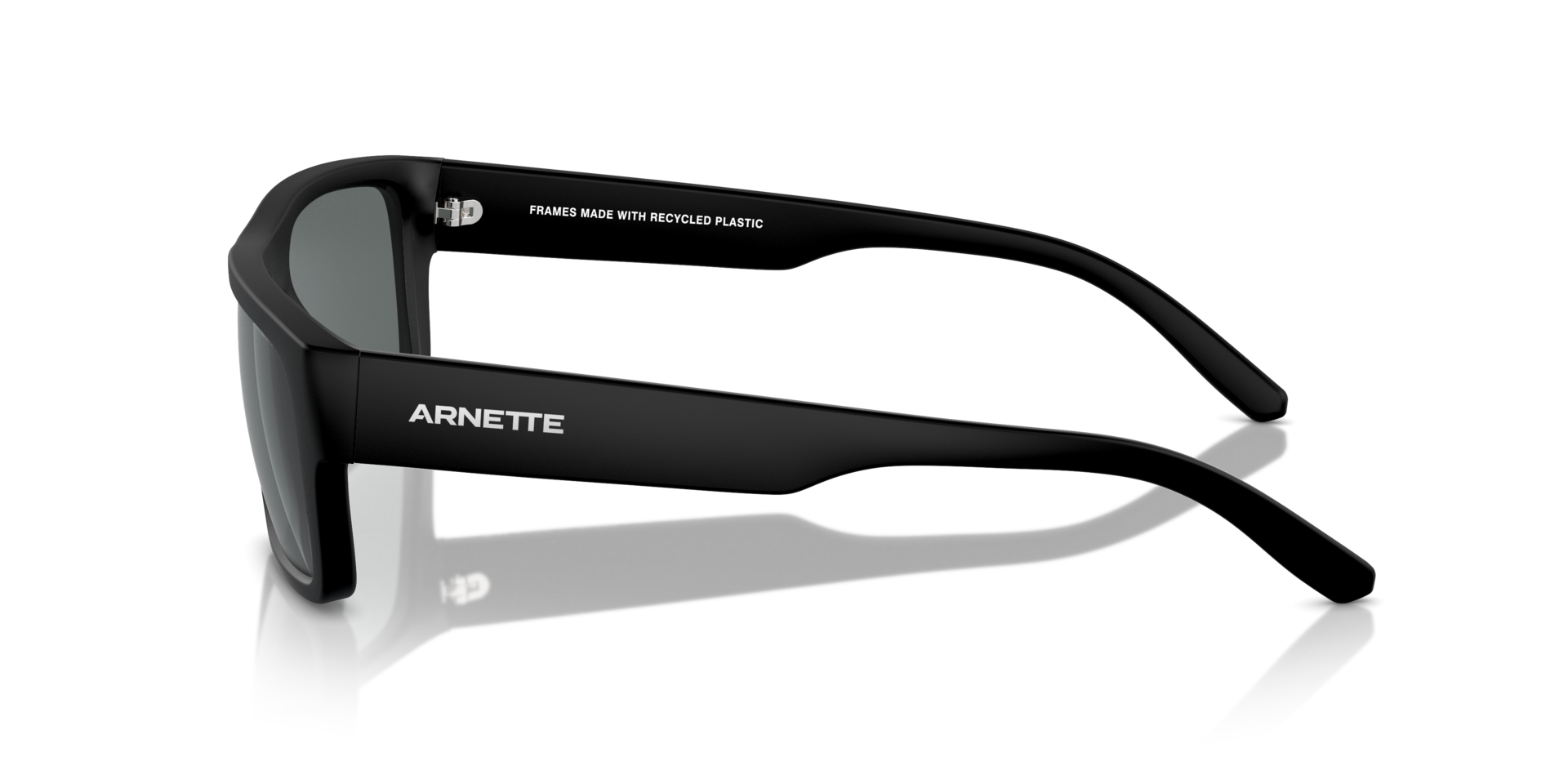 Das Bild zeigt die Sonnenbrille AN4338 290081 von der Marke Arnette in schwarz.