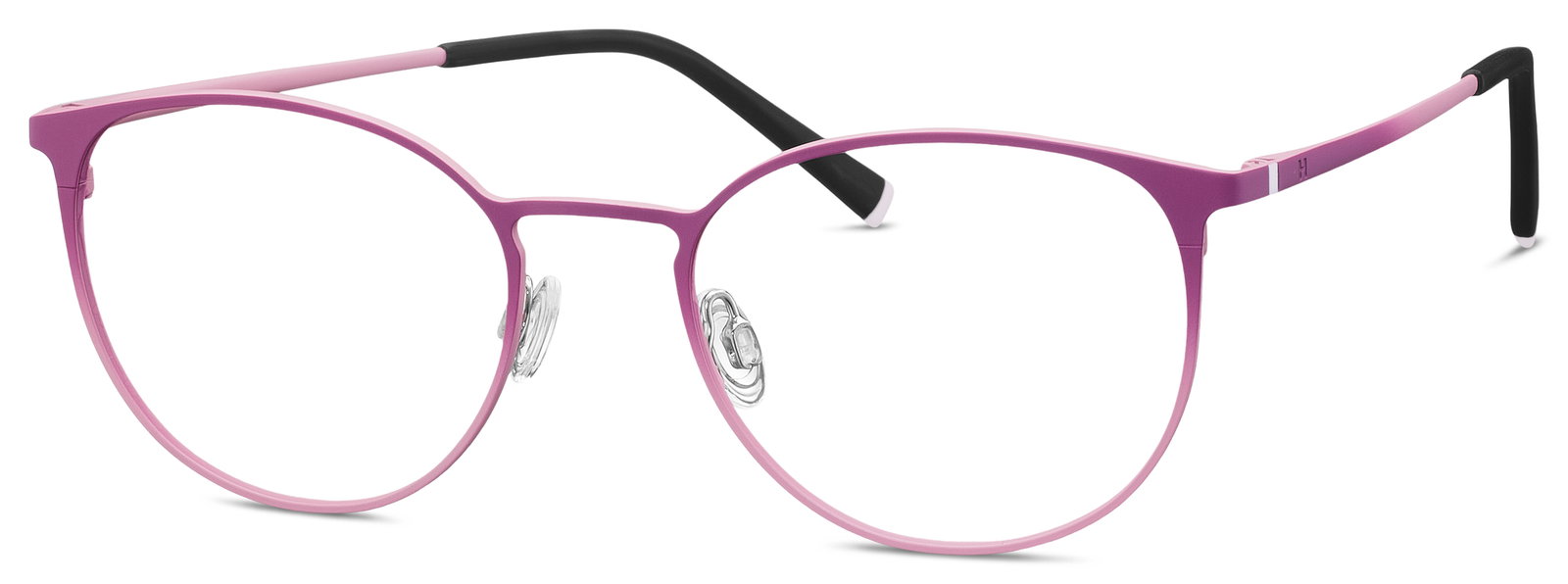 HUMPHREY'S 582382 55 – Ovale Metallbrille Violett Oversize