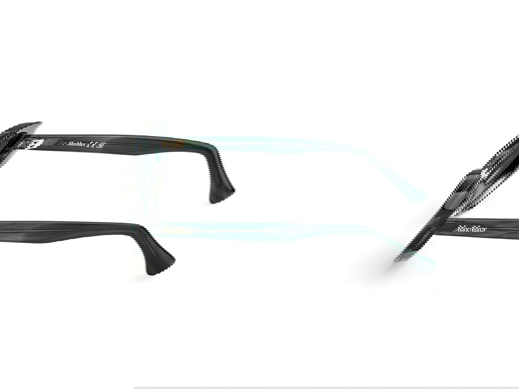 Das Bild zeigt die Sonnenbrille MM0161 von der Marke Max Mara in Grün.