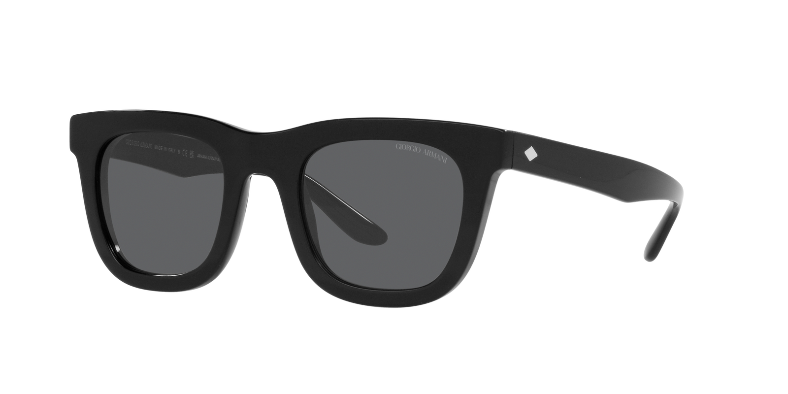 Giorgio Armani Sonnenbrille für Herren AR8171 5875B1 49 Schwarz