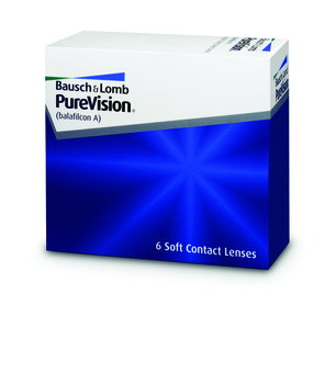 PureVision Bausch & Lomb Monatslinsen (6 Stk.)