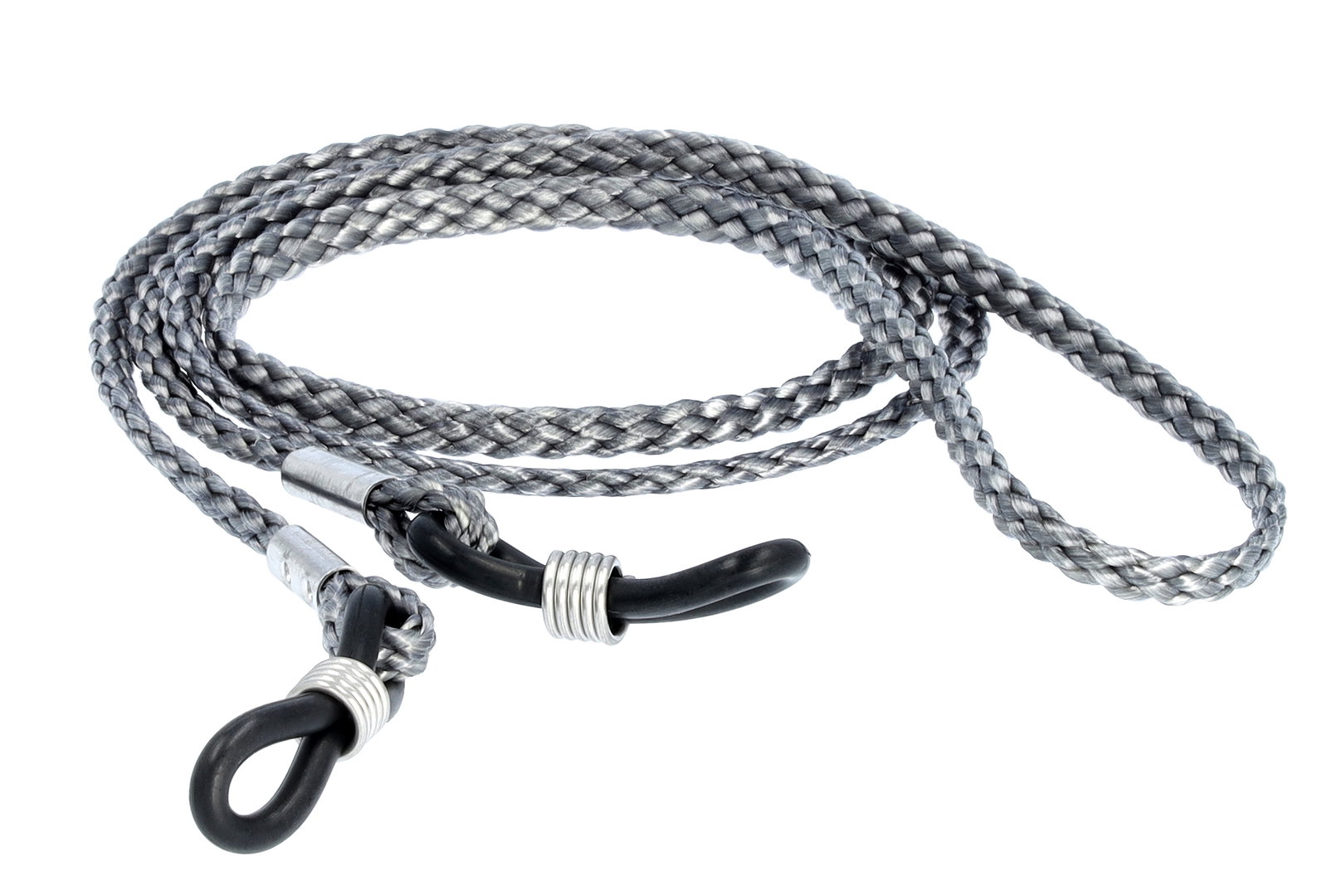 Brillenband grau-schwarz von Eyebar