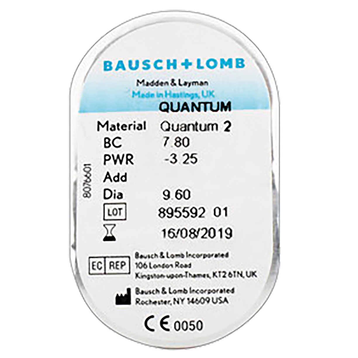 Quantum 2 Bausch & Lomb Boston XO Monatslinsen (1 Stk.)