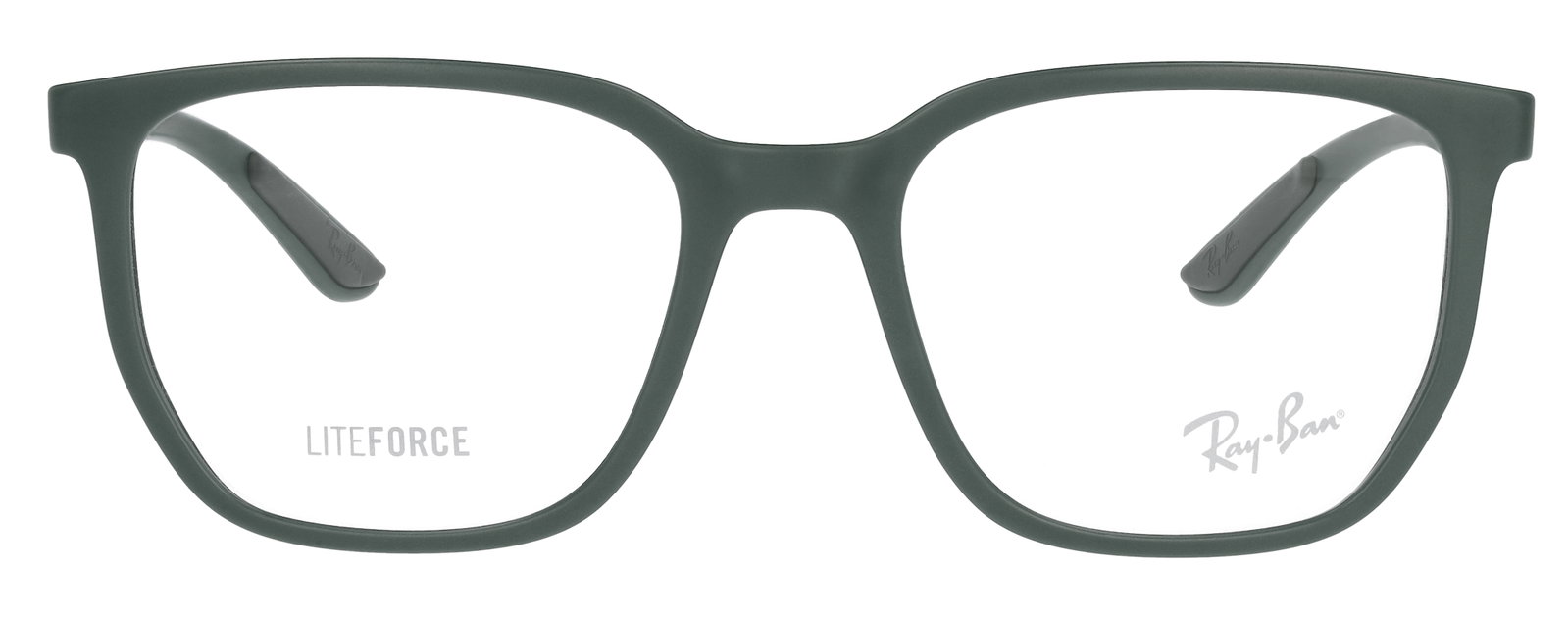 Das Bild zeigt die Korrektionsbrille RX7235 8062 von der Marke Ray Ban in Sandgrün.