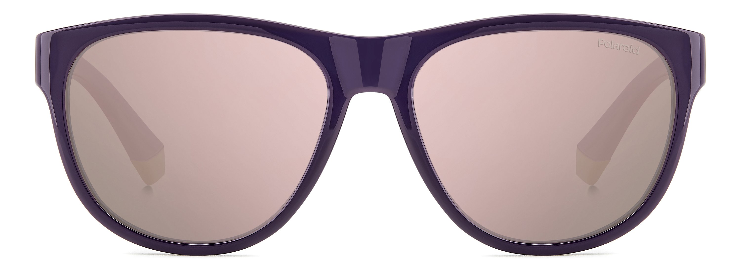 Das Bild zeigt die Sonnenbrille 2156S B3V von der Marke Polaroid in  violett.