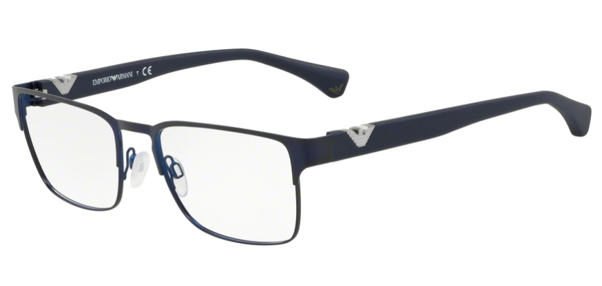 Emporio Armani EA1027 3100 – Dunkelblaue Metallbrille Mittel