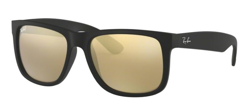 Ray-Ban Justin Rubber Sonnenbrille RB4165 622/5A 55