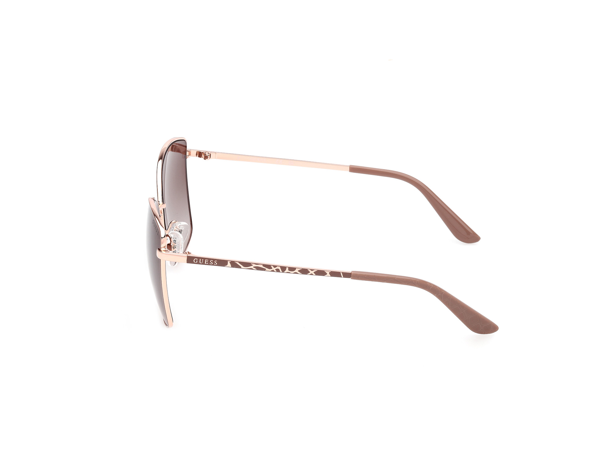 Das Bild zeigt die Sonnenbrille GU00149 58F von der Marke Guess in Matt Beige