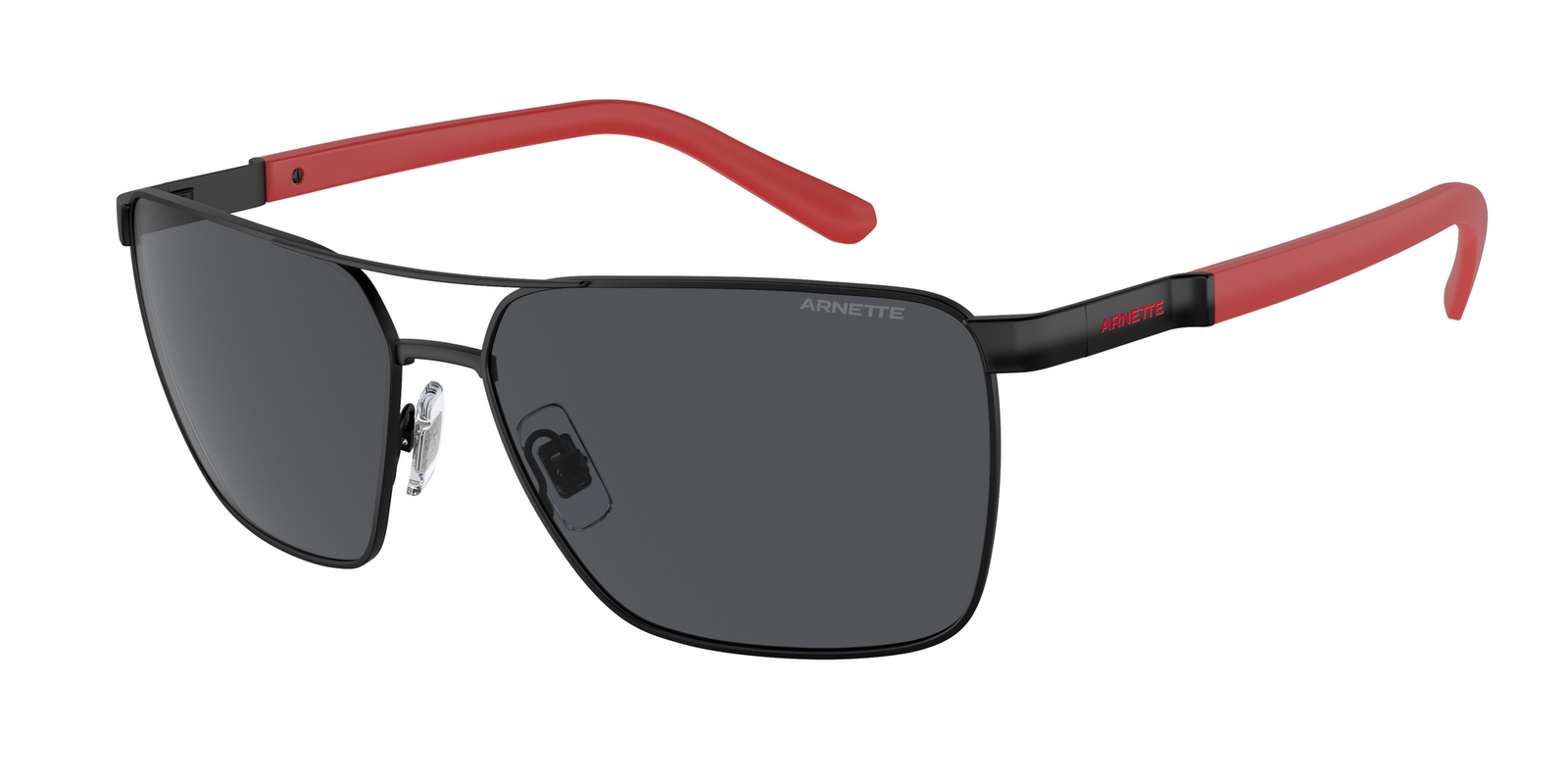 Das Bild zeigt die Sonnenbrille AN3091 737/87 von der Marke Arnette in schwarz.