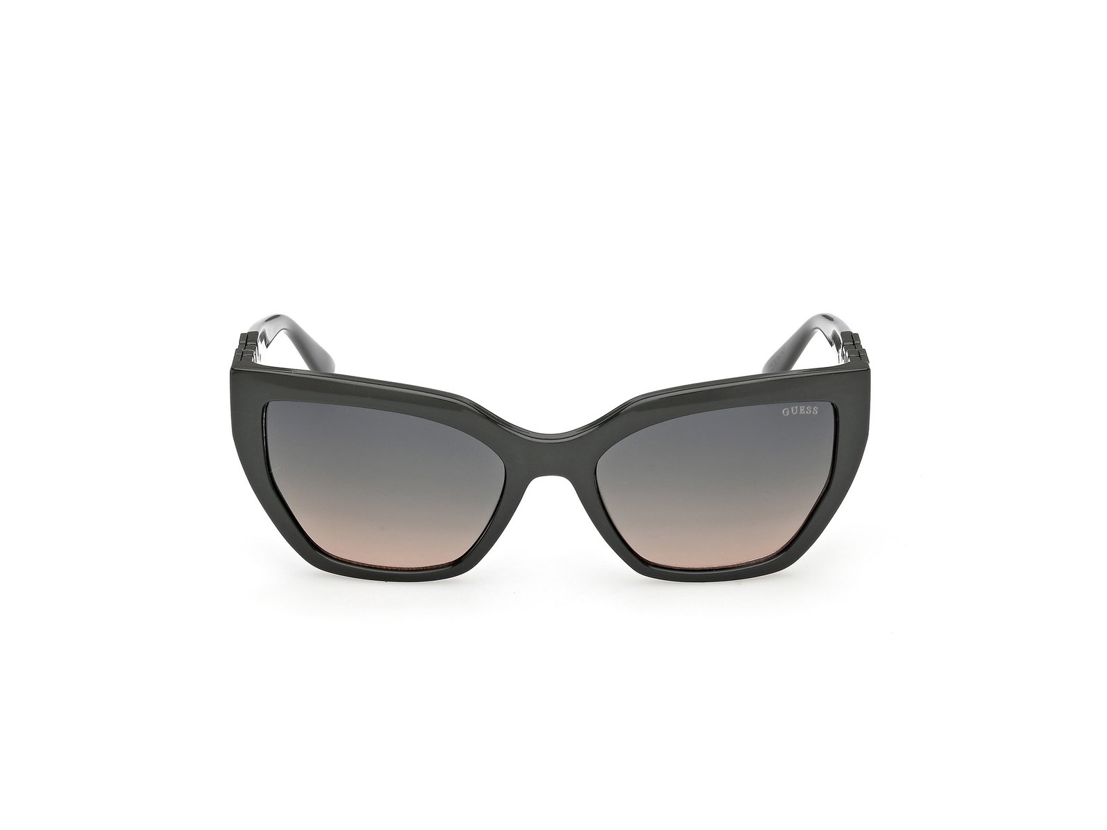Das Bild zeigt die Sonnenbrille GU00264 von Guess in der Farbe Dunkelgrün.