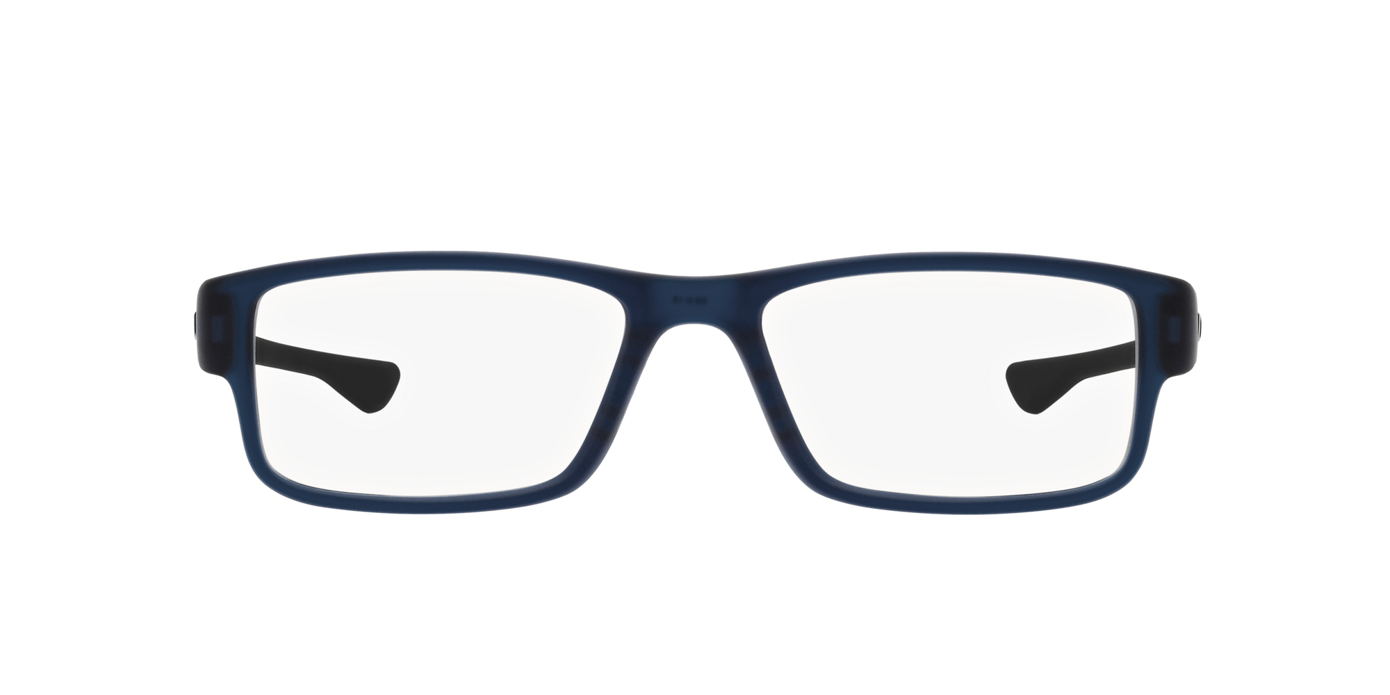 Das Bild zeigt die Korrektionsbrille OX804618  von der Marke Oakley  in  matt blau transluzent.