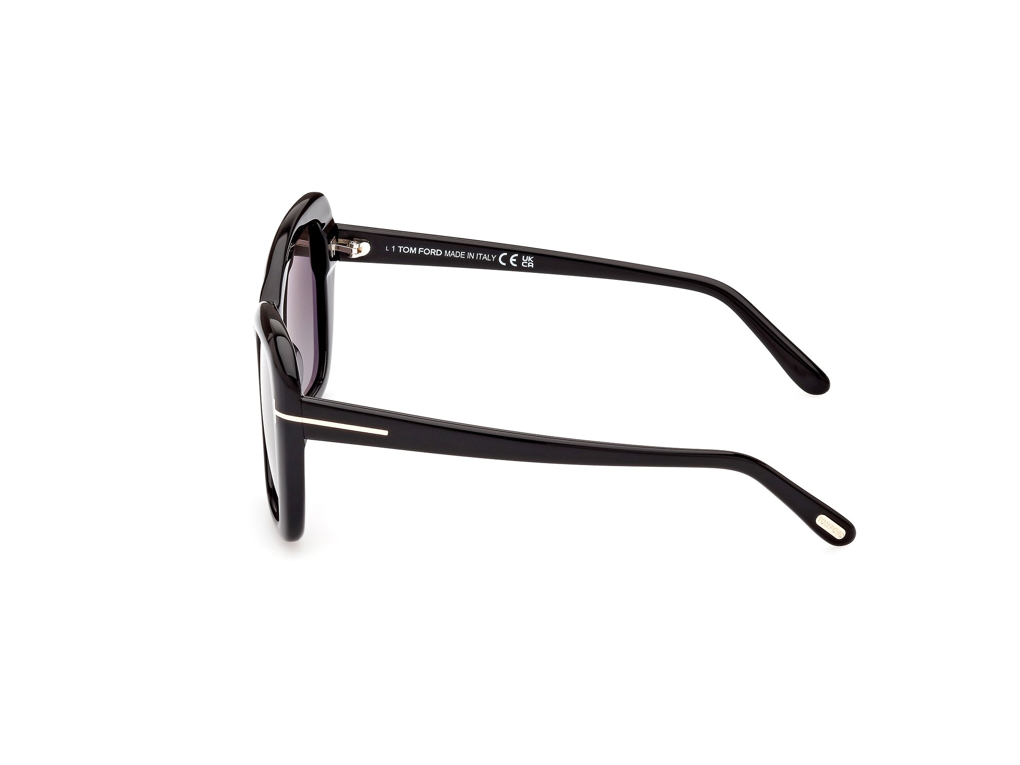 Tom Ford Sonnenbrille für Damen FT1008 01B in schwarz