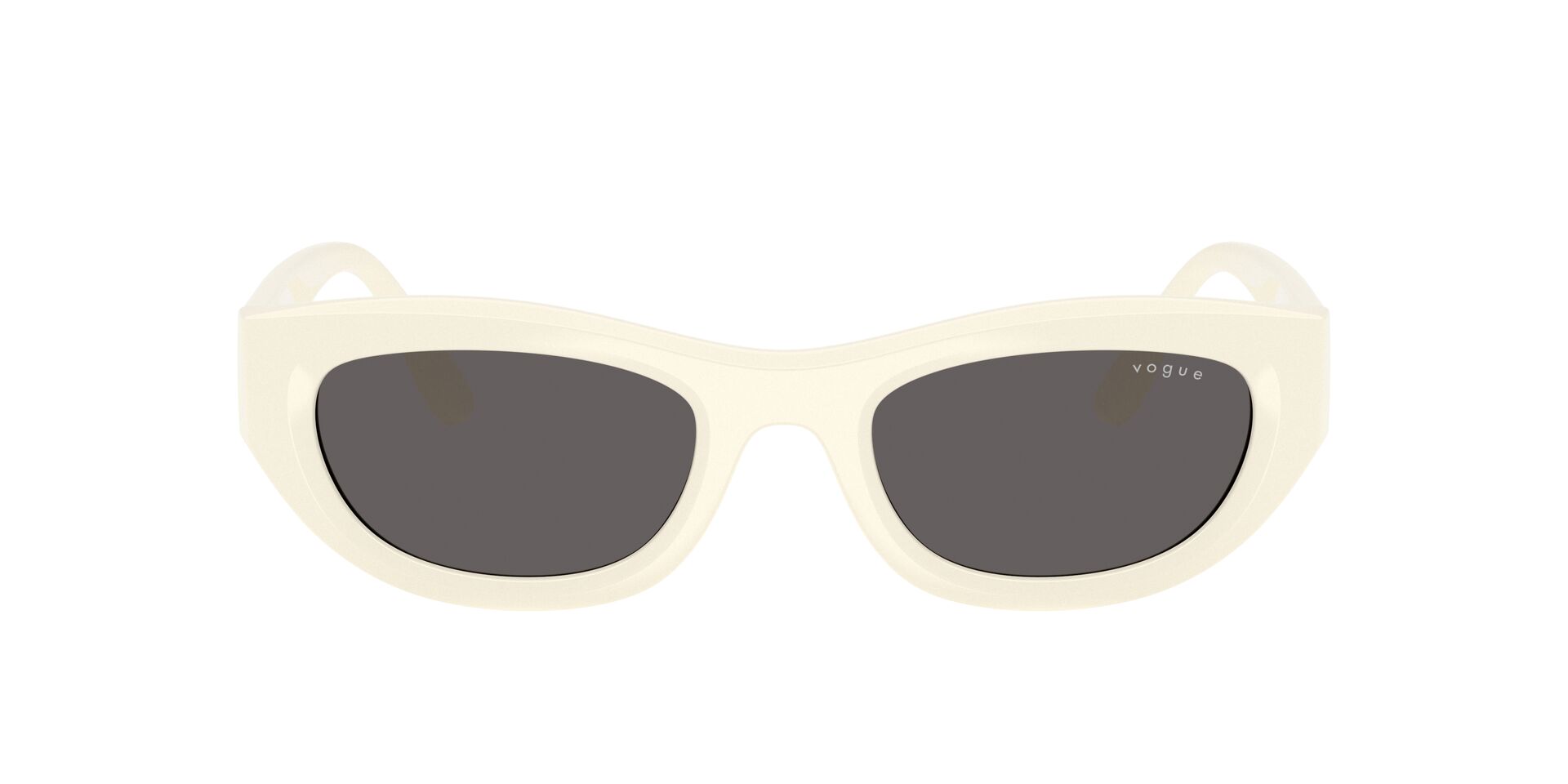 Das Bild zeigt die Sonnenbrille VO5616S von der Marke Vogue in Ivory.