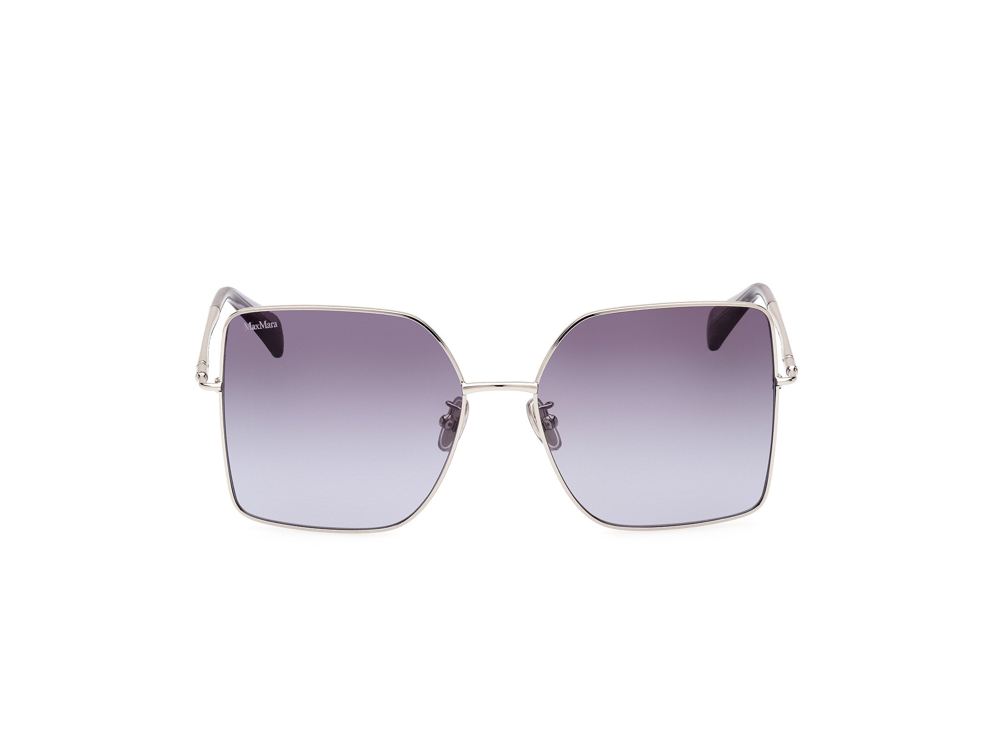 Das Bild zeigt die Sonnenbrille MM0062-H 16W von der Marke Max Mara in Palladium